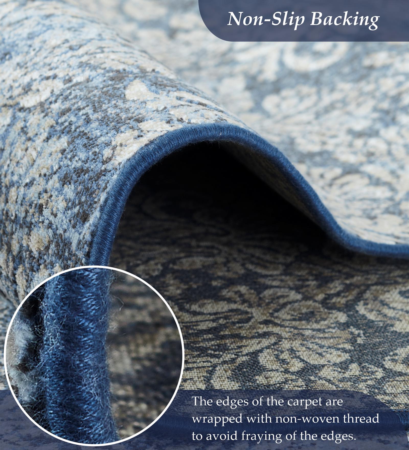 Matrix Classical Carpet Blue