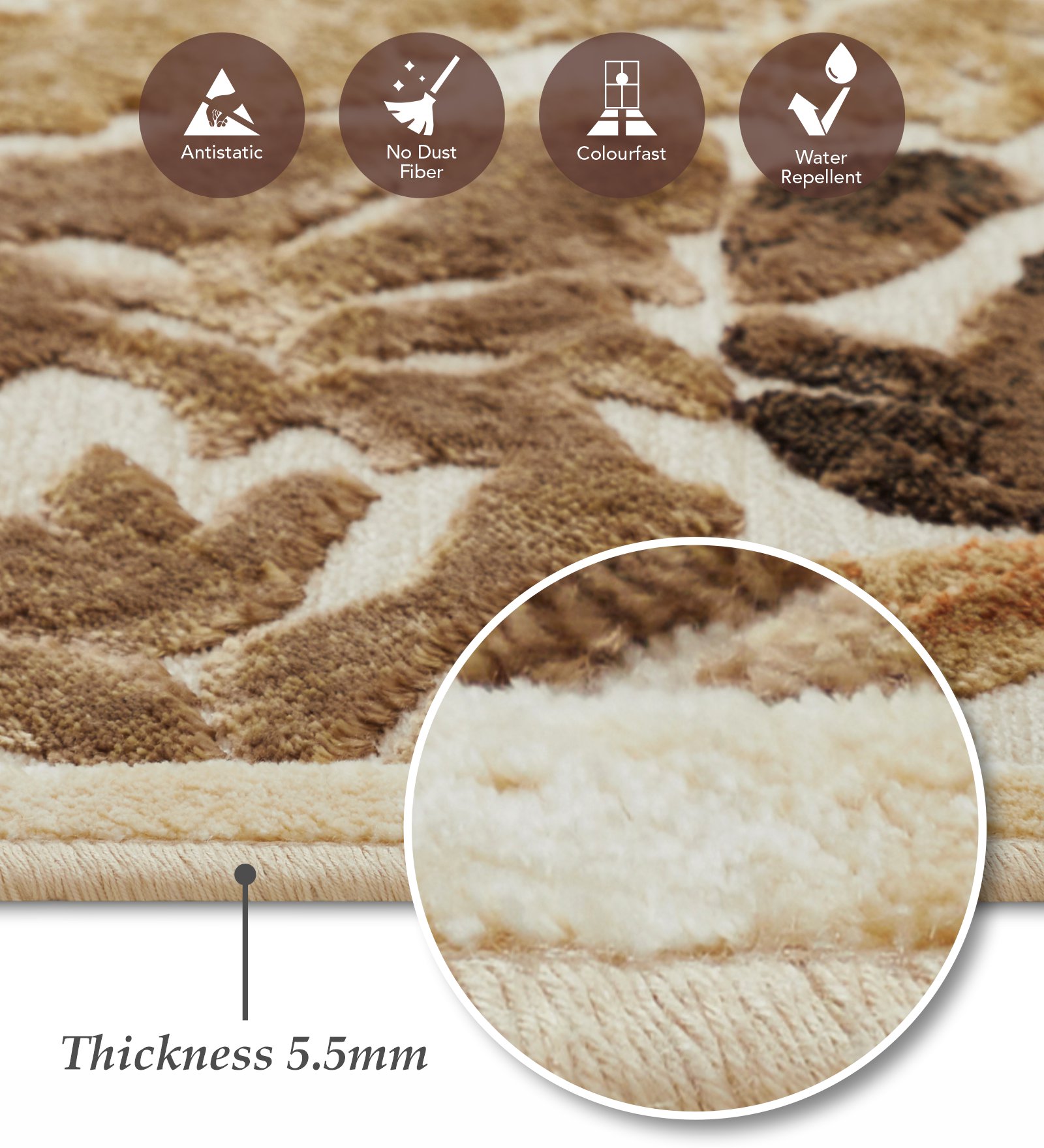 Genova Classical Runner Brown and Beige