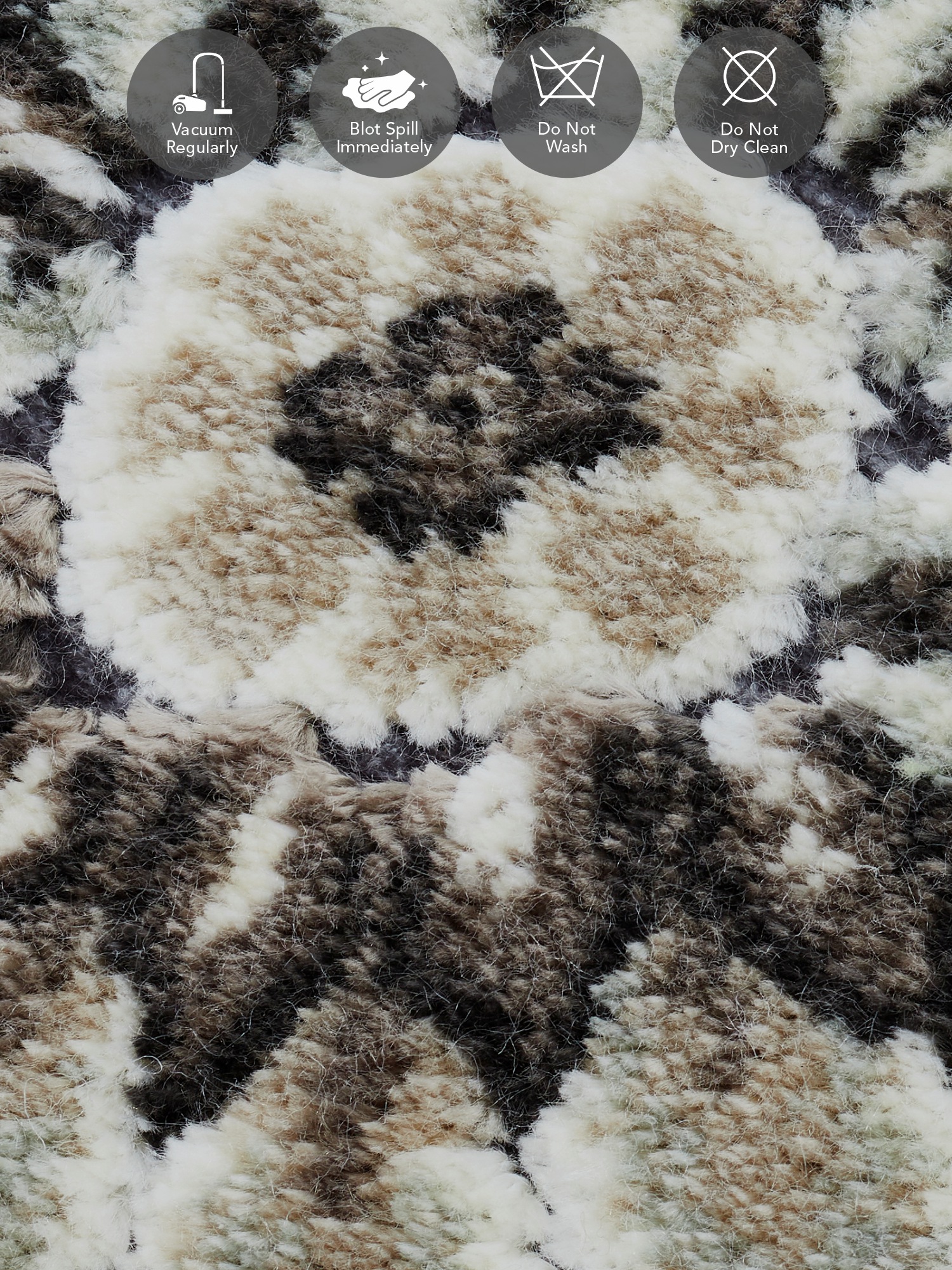 Genova Neo Classical Carpet Grey and Cream