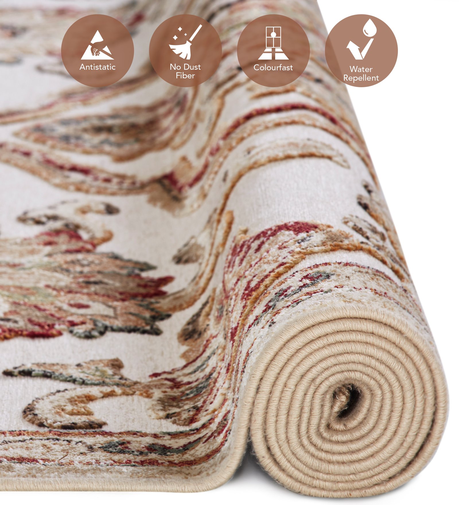 Genova Classical Carpet Beige