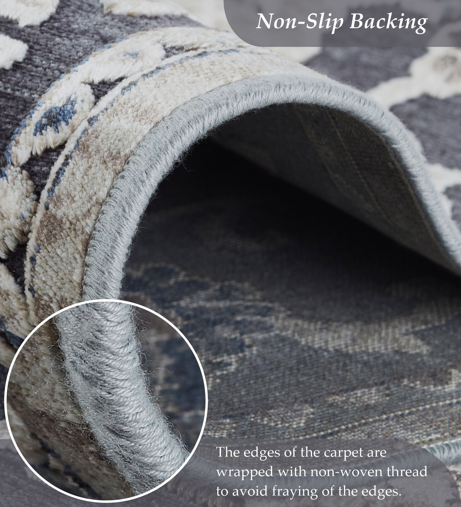 Genova Classical Carpet Grey