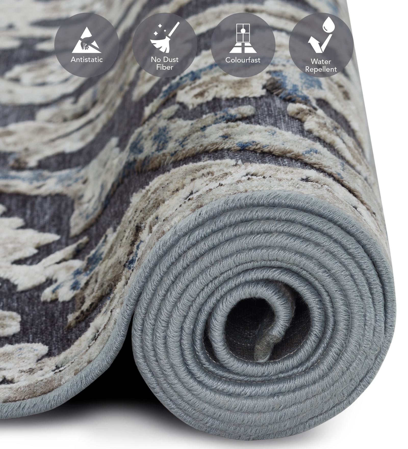 Genova Classical Carpet Grey