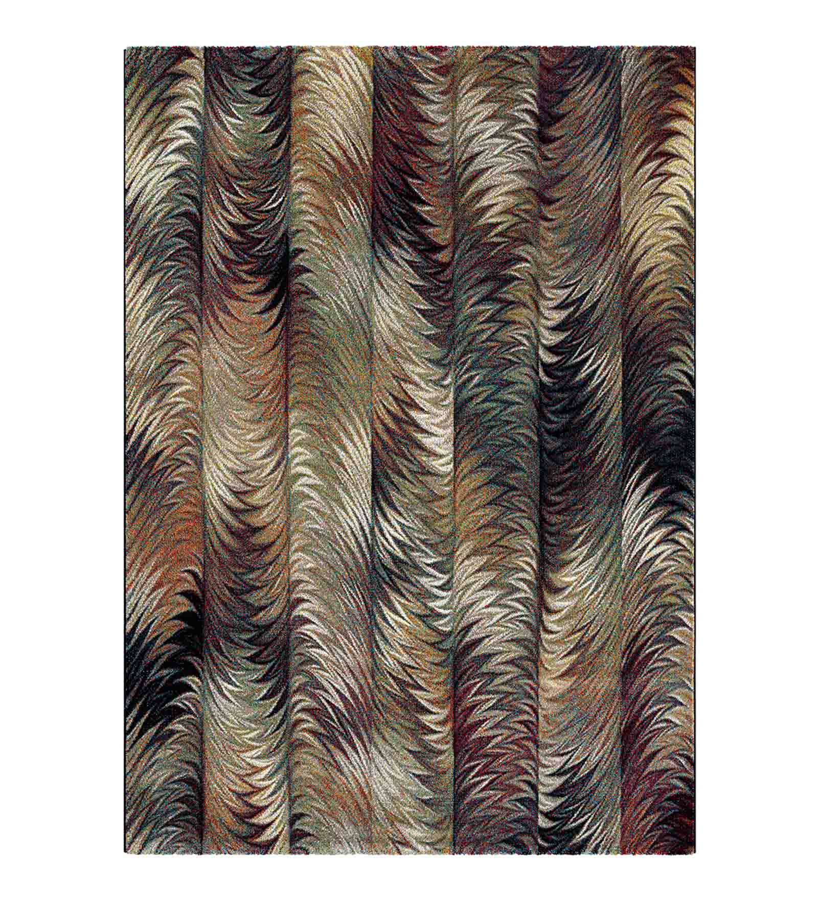 Diamond Floral Carpet Multi