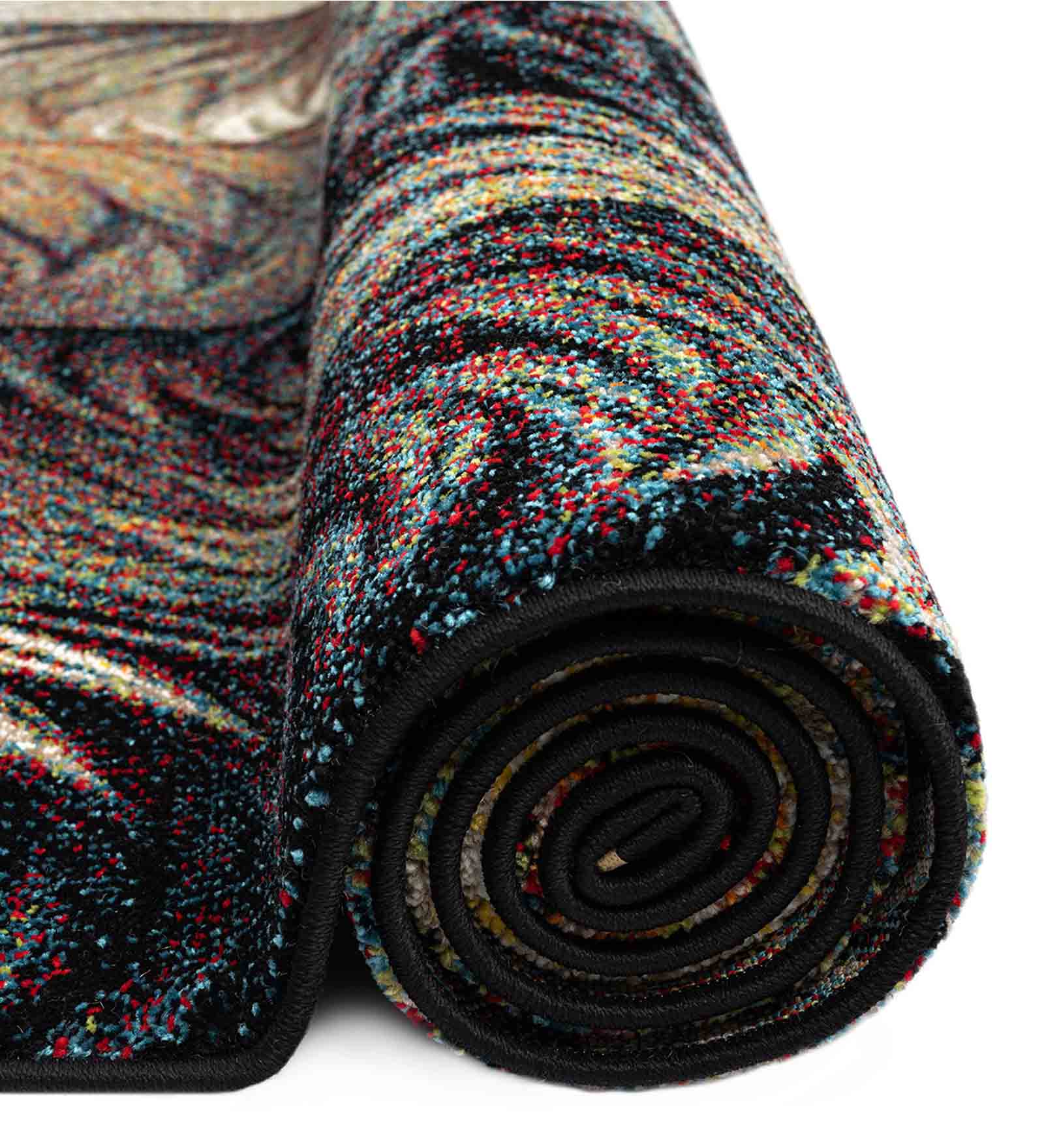 Diamond Floral Carpet Multi