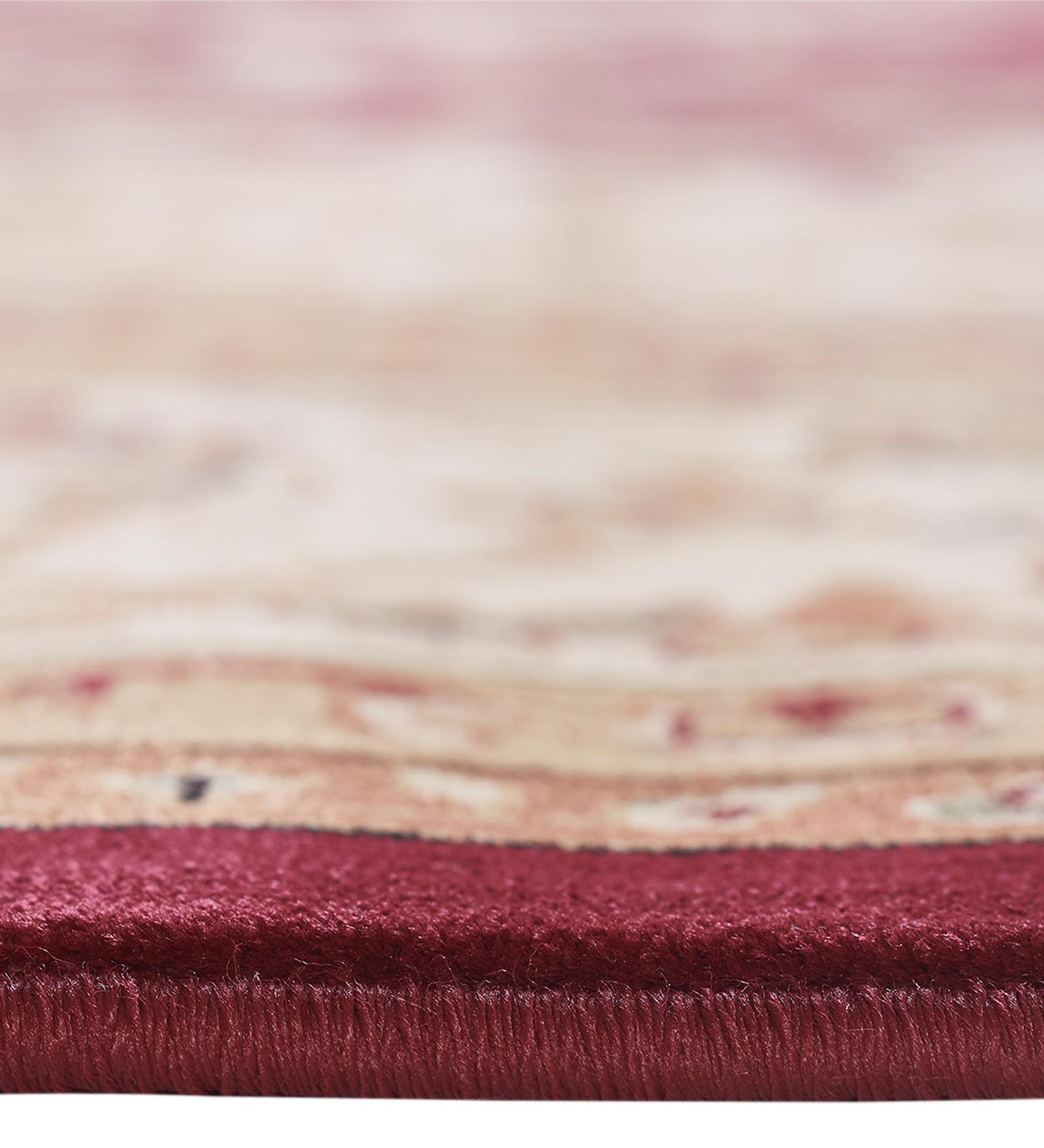 Esfahan Classical Carpet Red and Beige