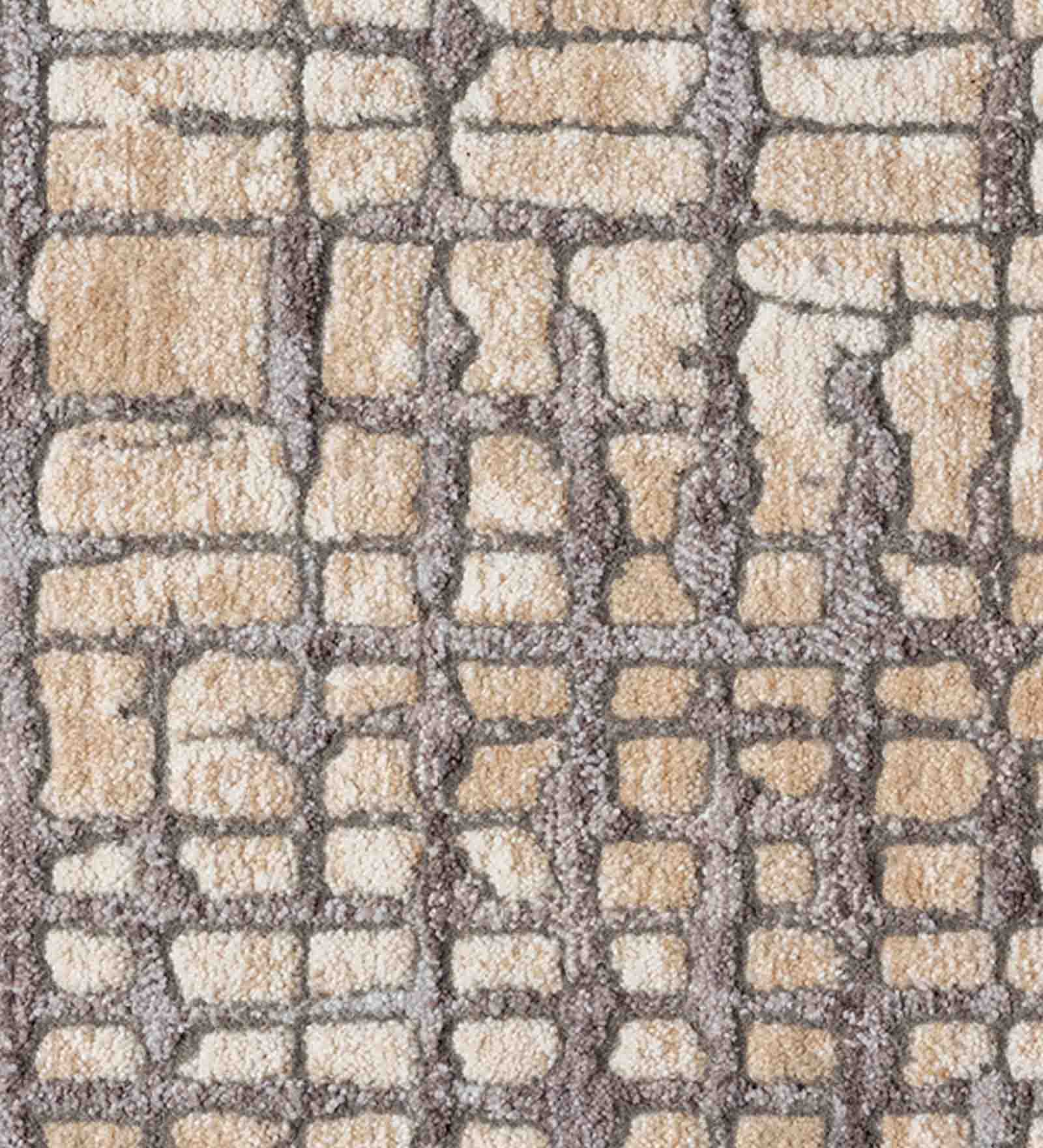 Abby Scribbled Abstract Carpet D.Grey