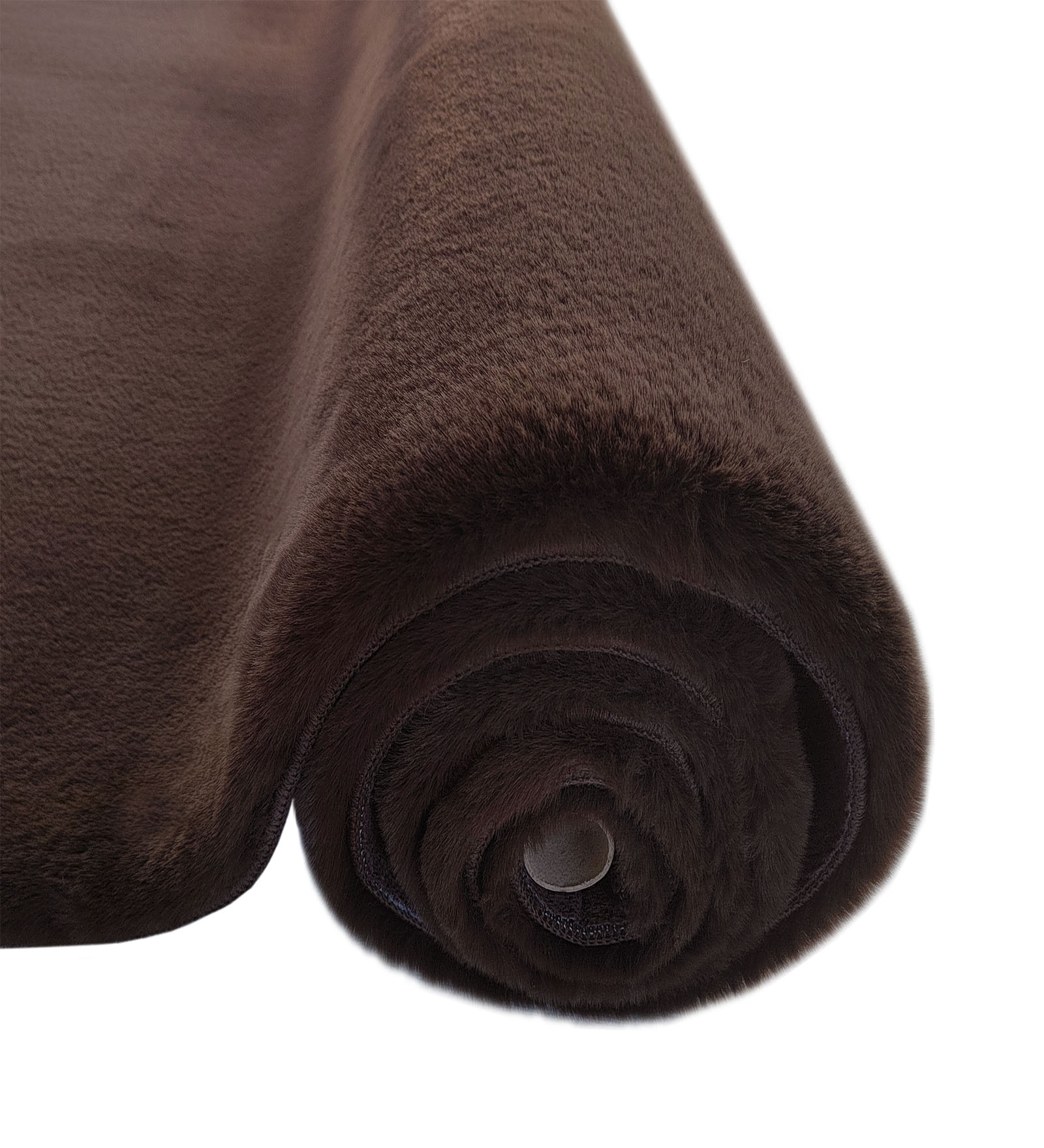 New Oslo Rabit Fur Carpet Brown