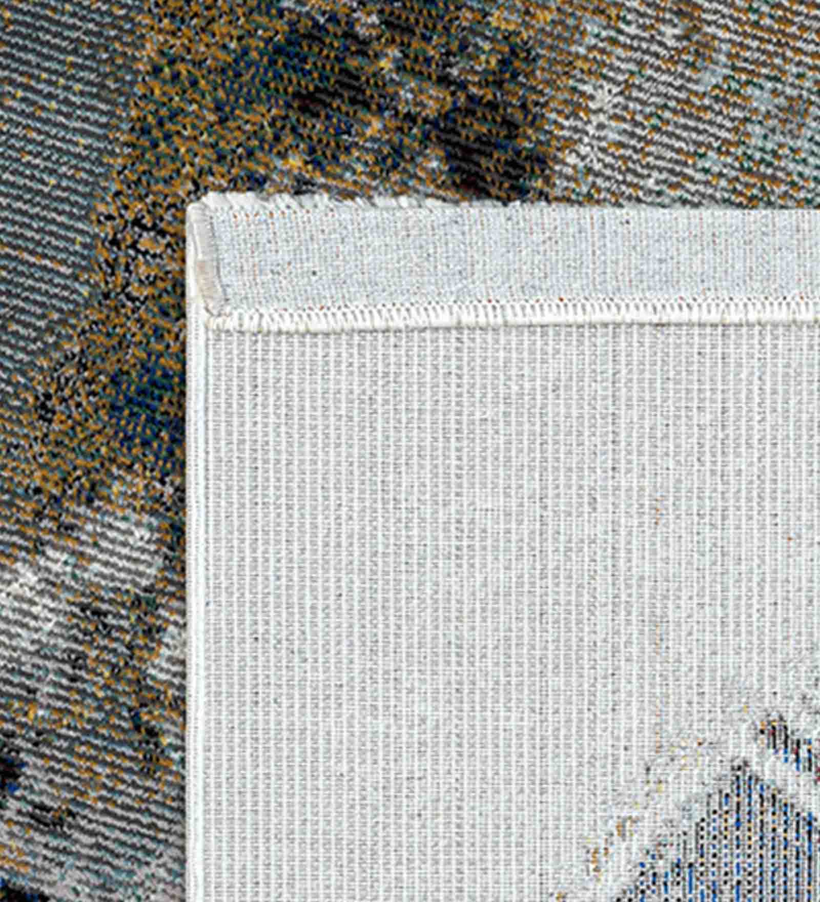 Hawaii Modern Art Carpet Royal Blue