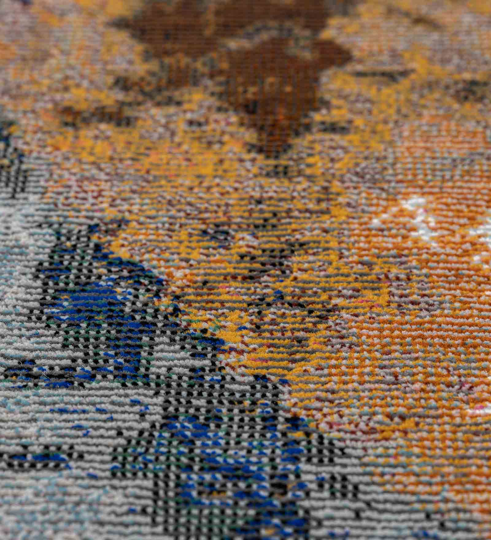 Hawaii Half Moon Carpet Rust