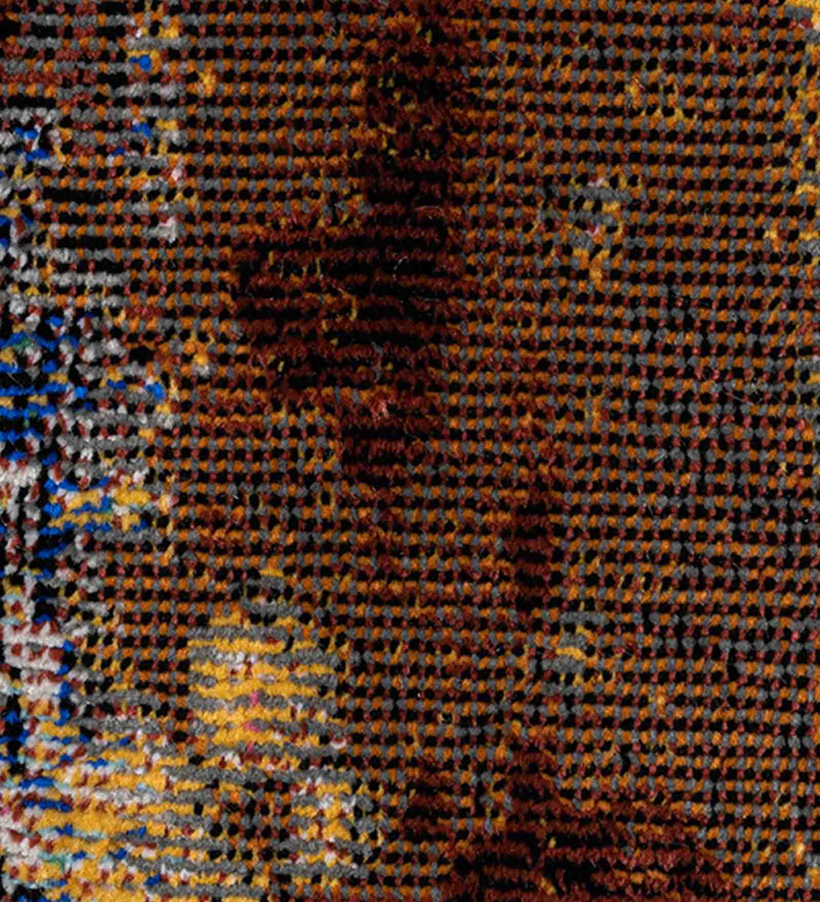 Hawaii Half Moon Carpet Rust