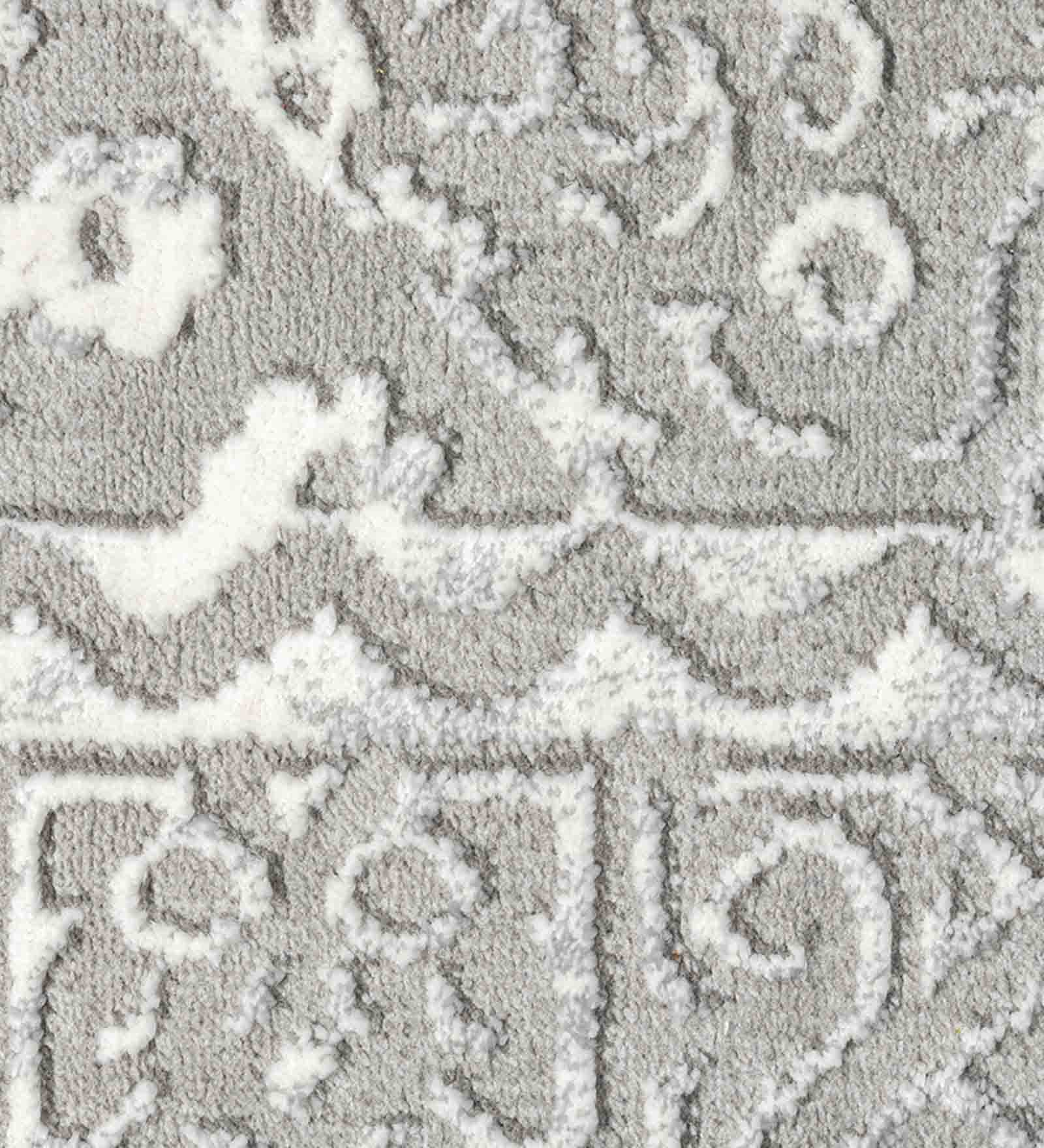 Dublin Traditional Carpet Grey Sliver