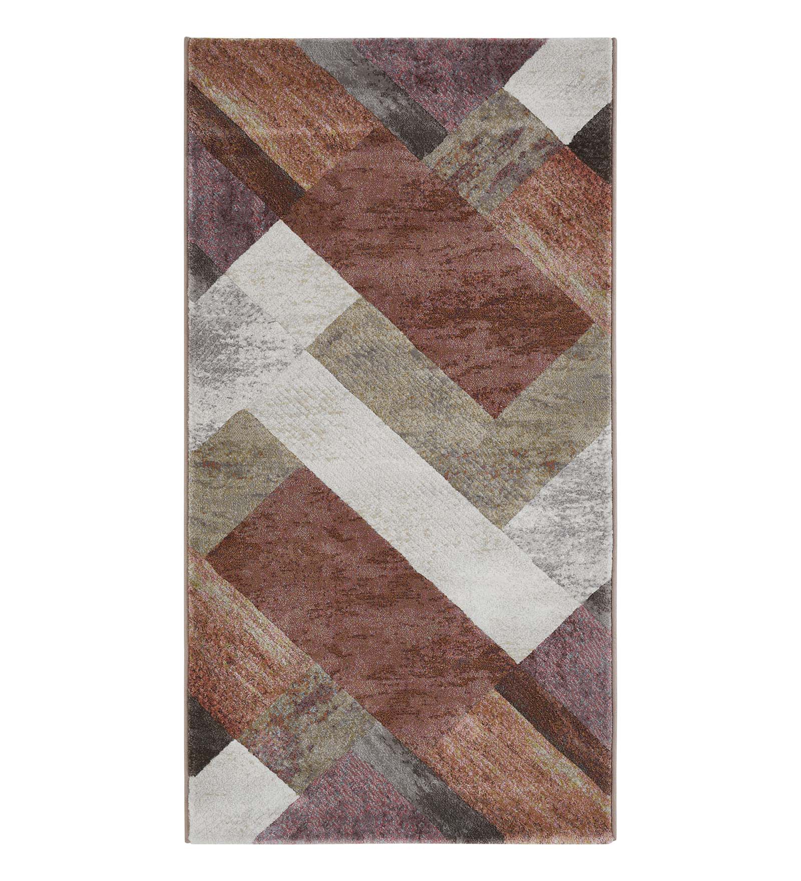 Aquarius Abstract Machine Made Runner Multi