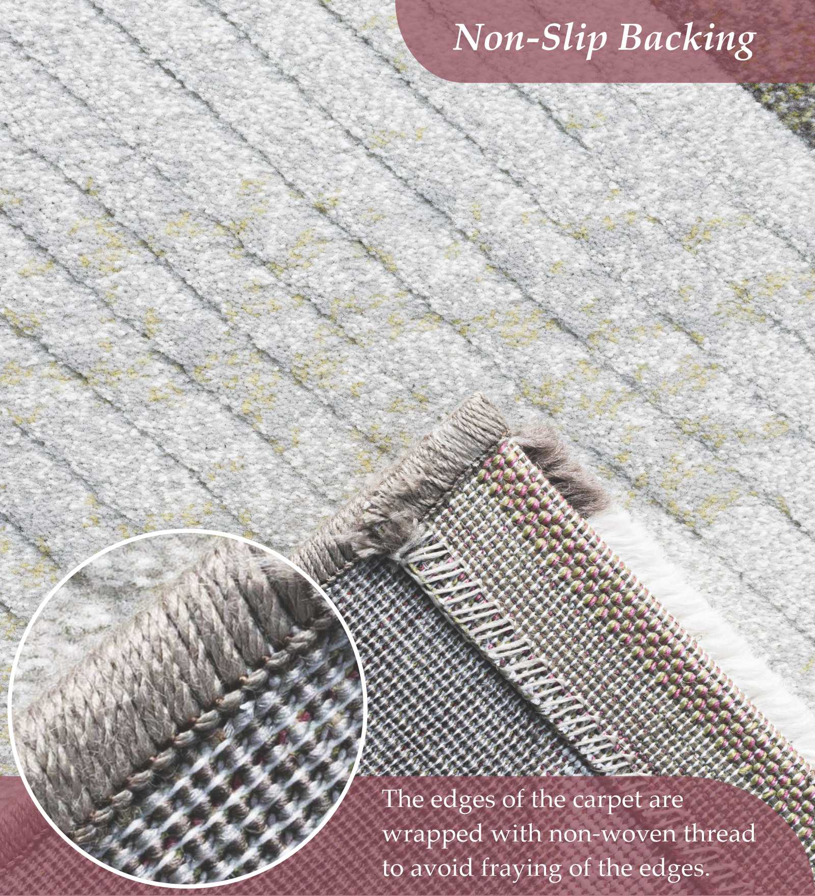 Aquarius Abstract Machine Made Runner Multi