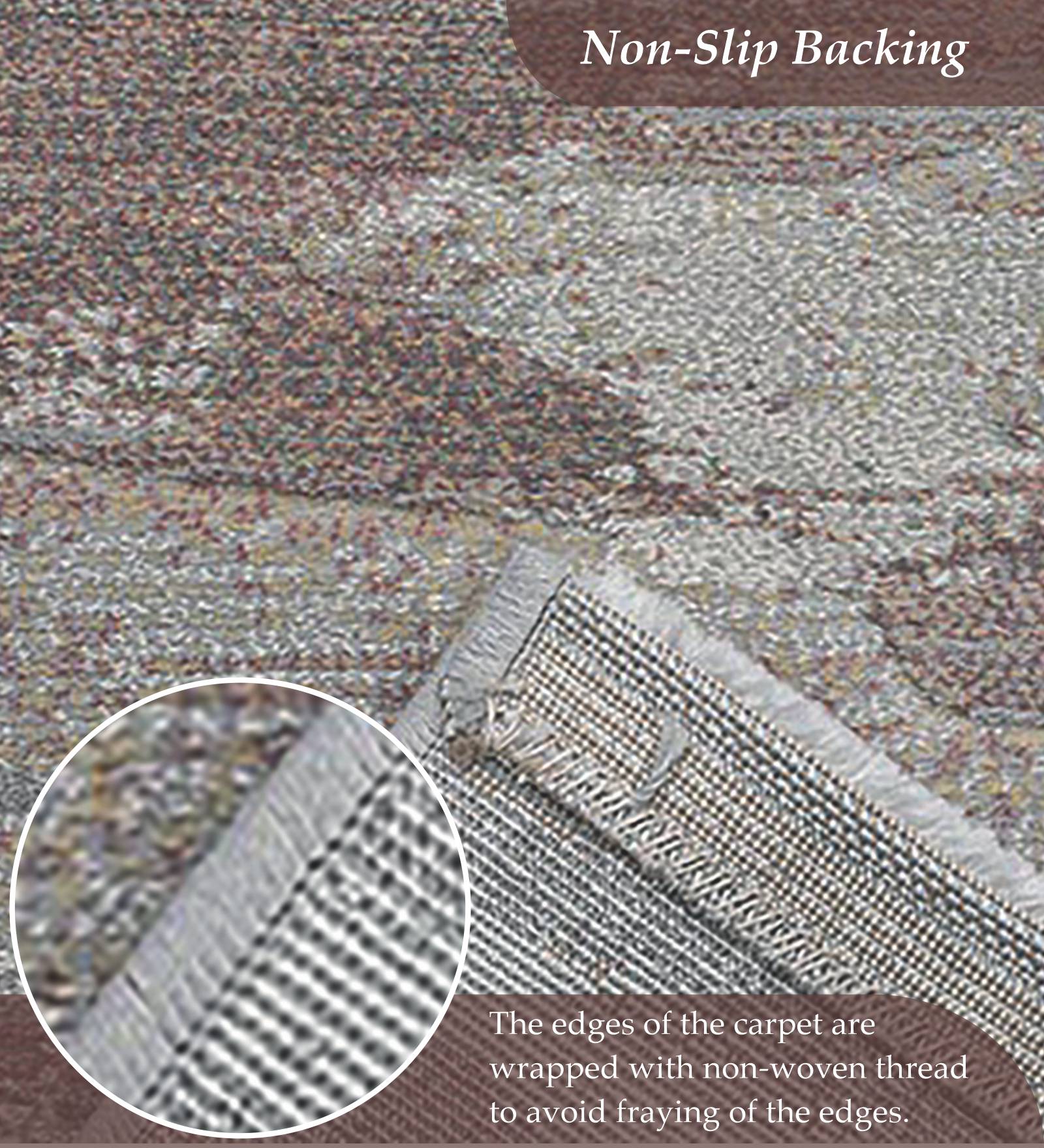 Aquarius Abstract Machine Made Carpet Grey
