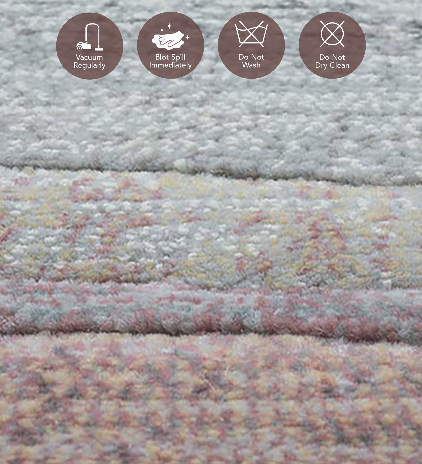 Aquarius Abstract Machine Made Carpet Grey