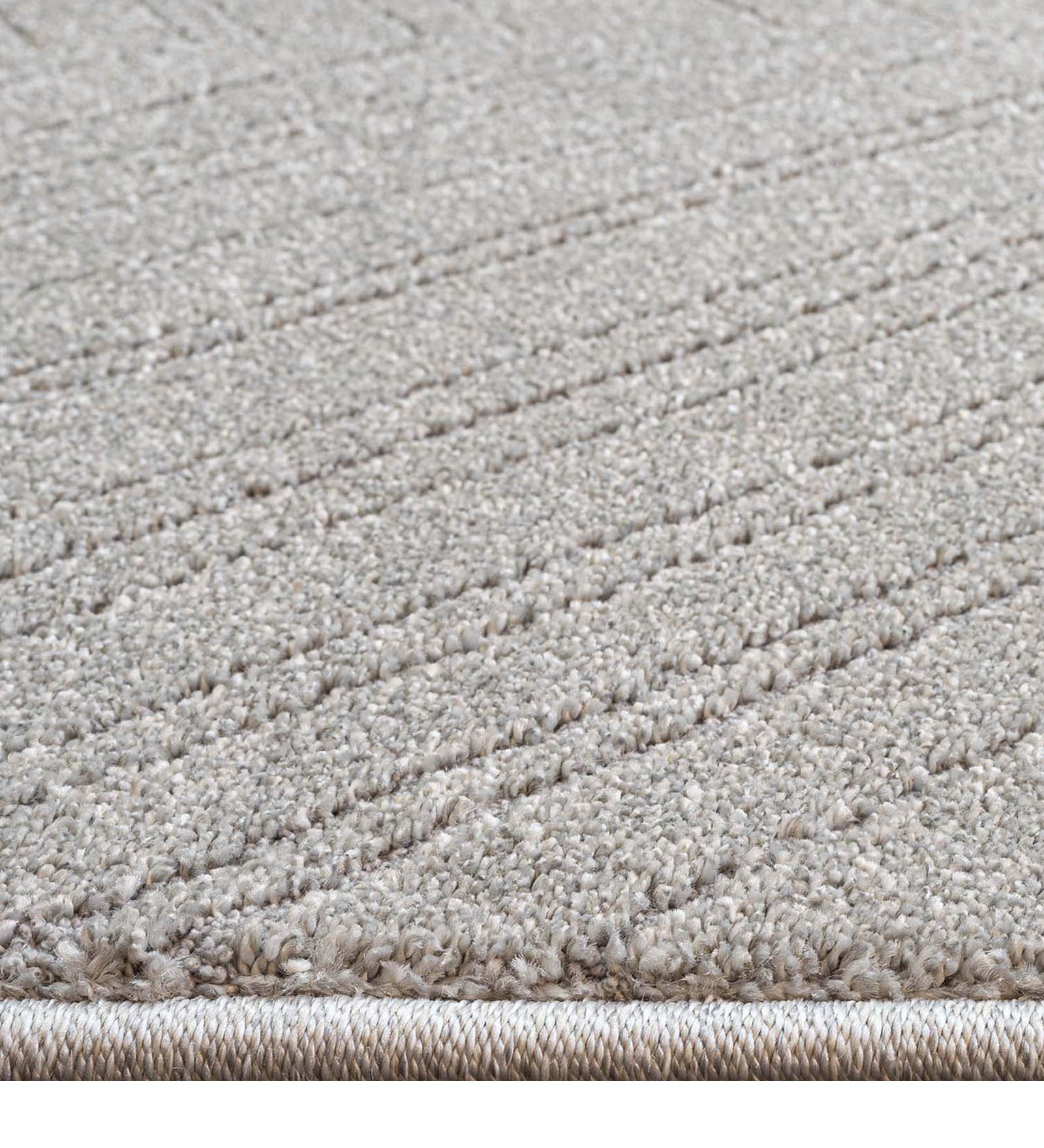 Trentino Abstract Machine Made Carpet Grey