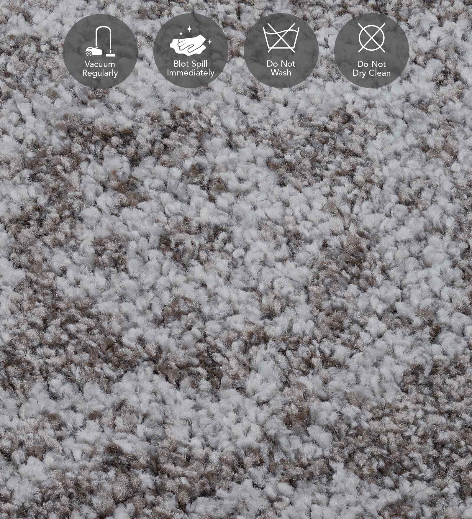 Trentino Abstract Machine Made Runner Grey