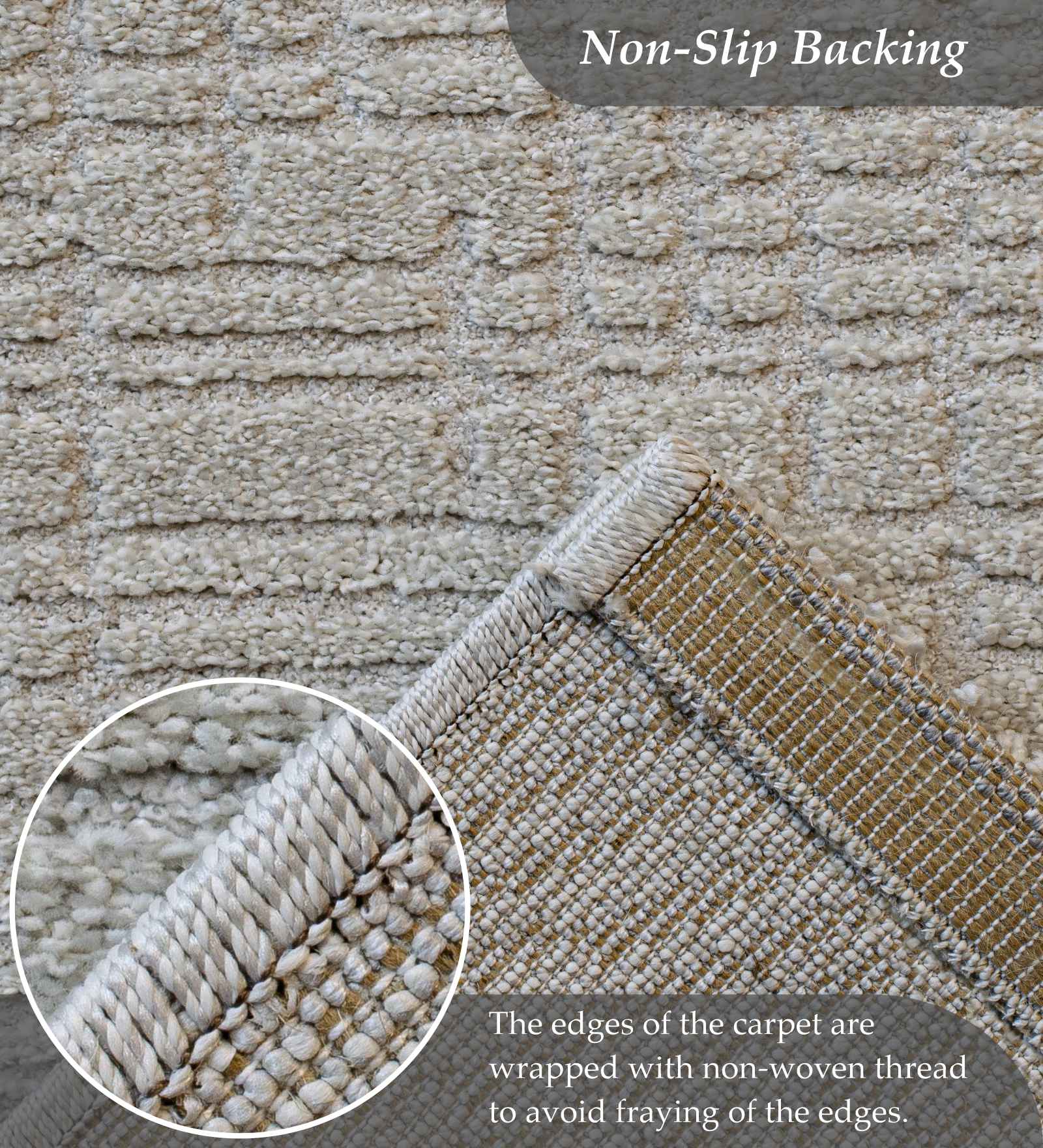 Trentino Abstract Machine Made Runner L Brown