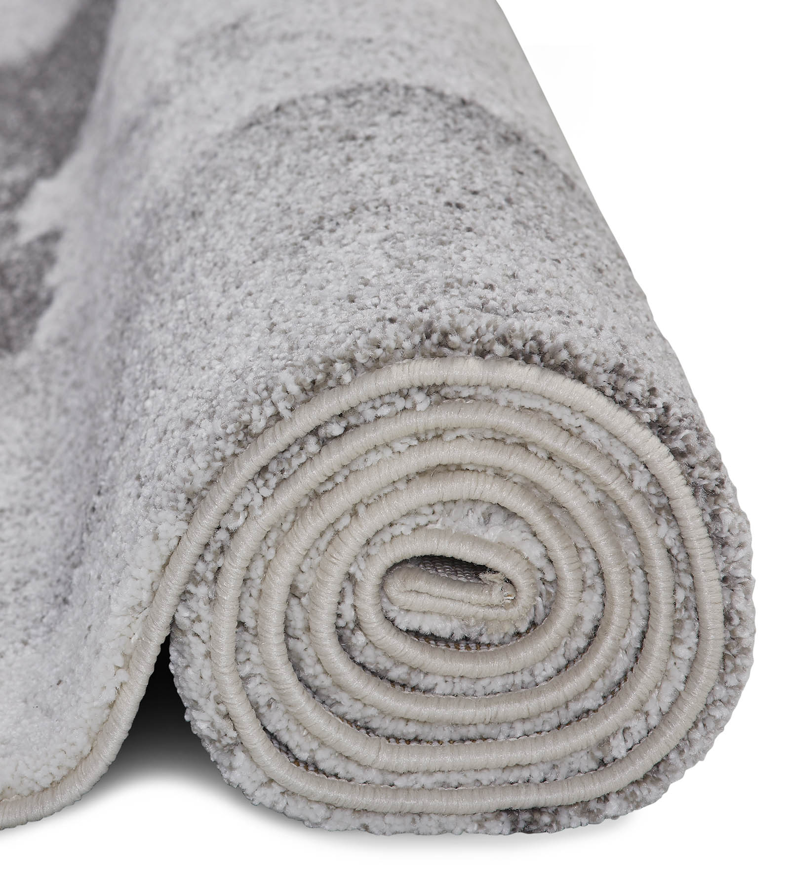 Softness Modern Abstract Carpet Grey