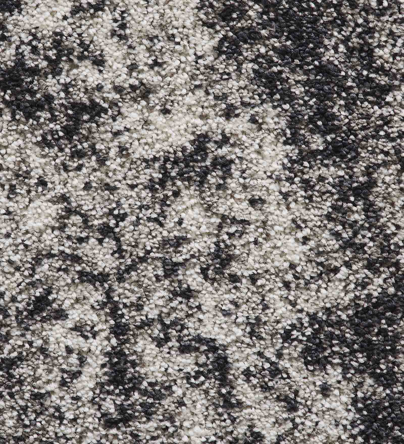 Softness Modern Abstract Carpet Charcoal and Beige