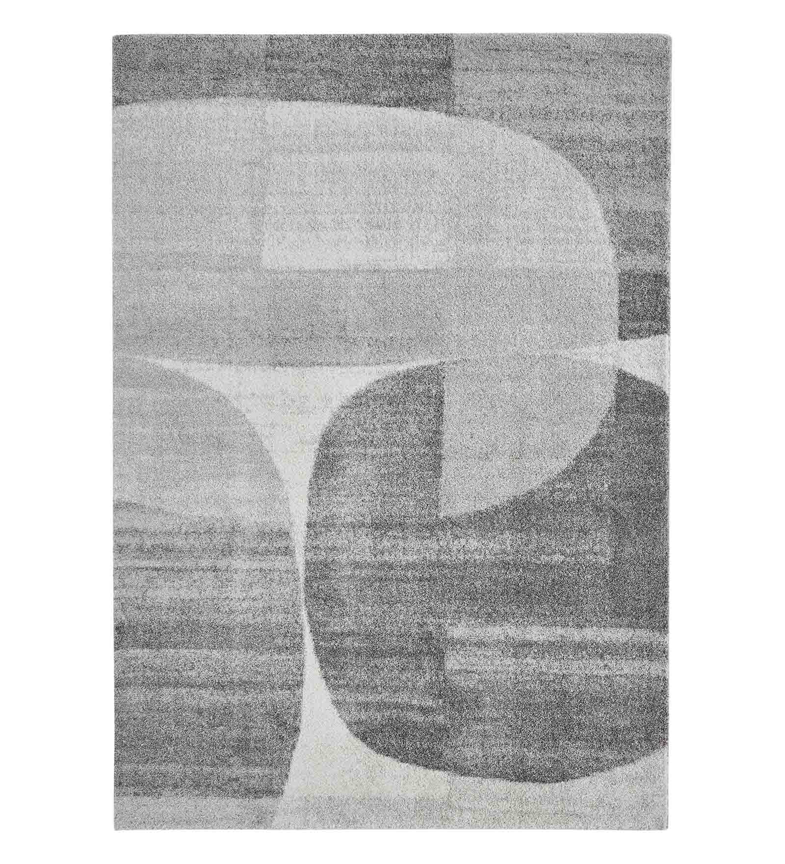 Softness Modern Abstract Carpet Brown and Beige