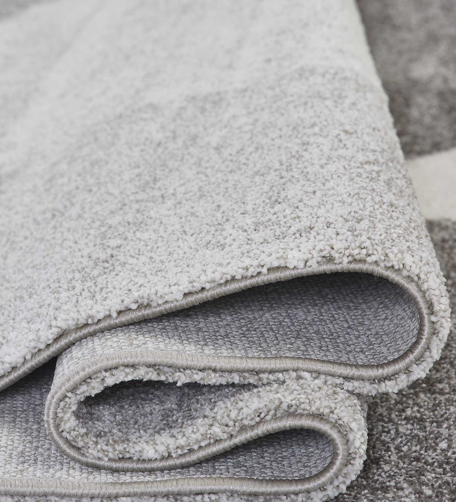 Softness Modern Abstract Carpet Brown and Beige