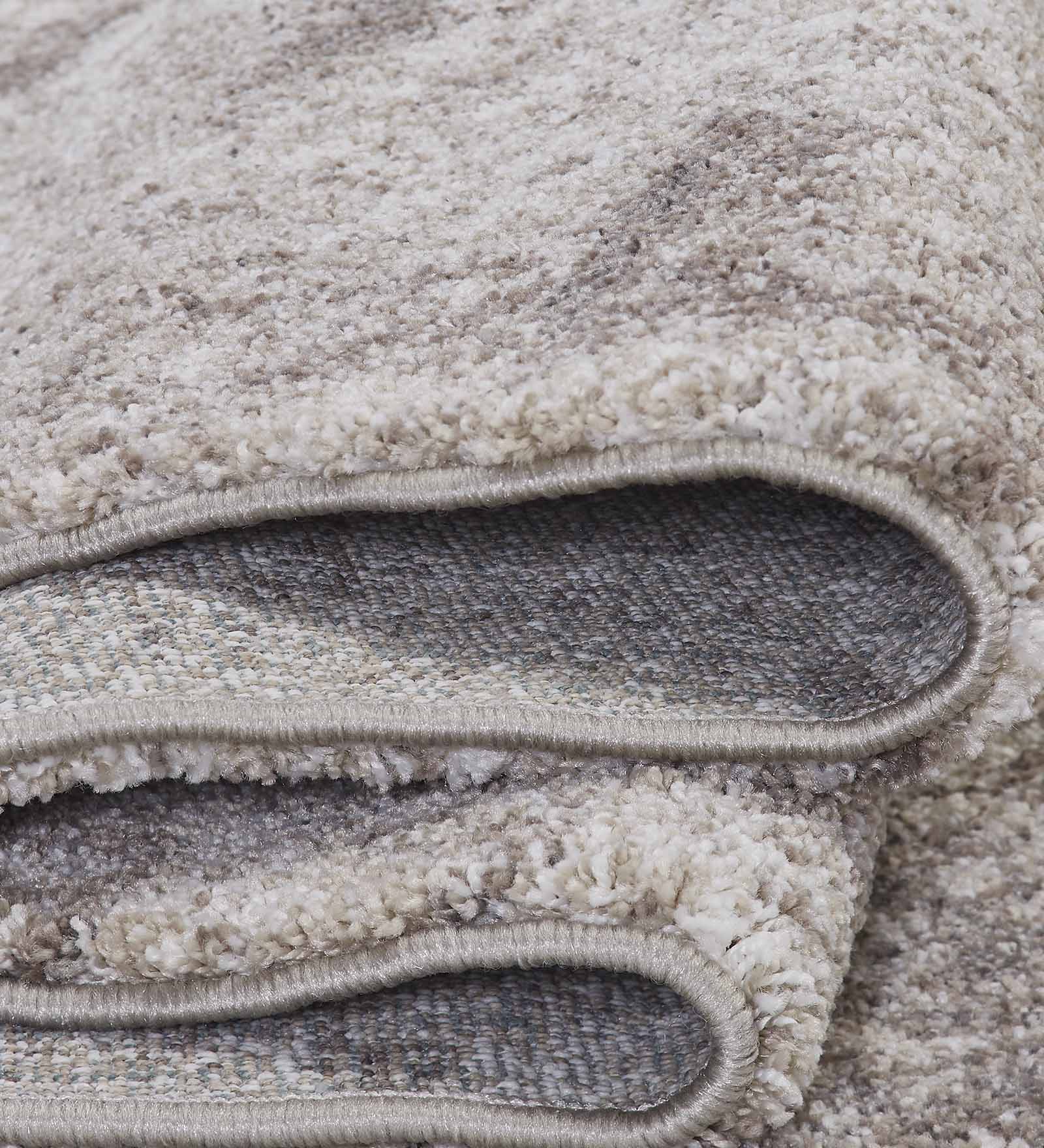 Softness Modern Abstract Carpet L.Brown