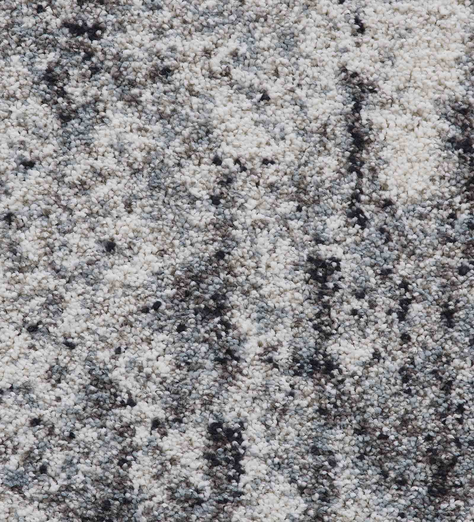 Softness Modern Abstract Carpet Charcoal and Cream