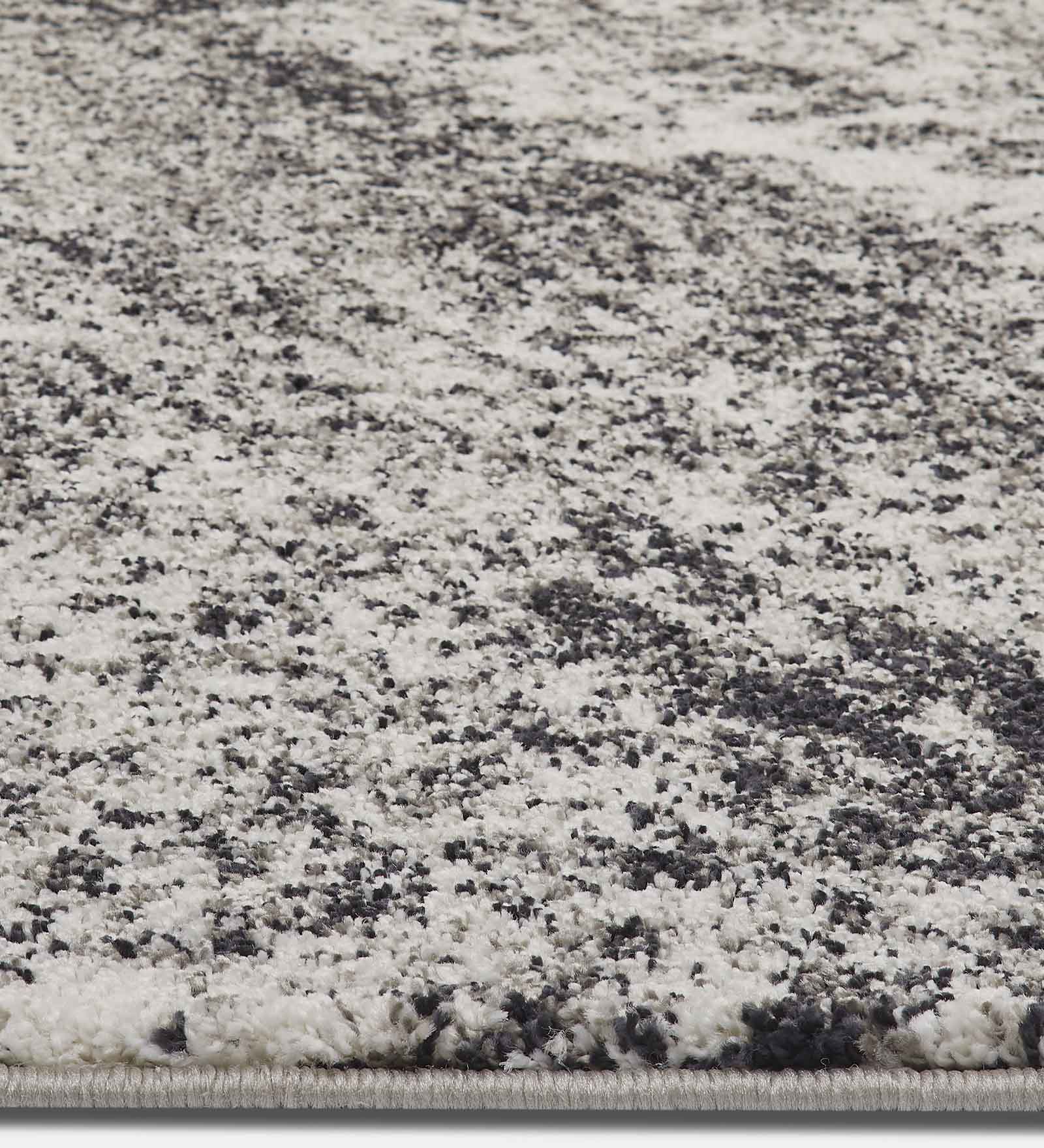 Softness Modern Abstract Carpet Charcoal and Beige