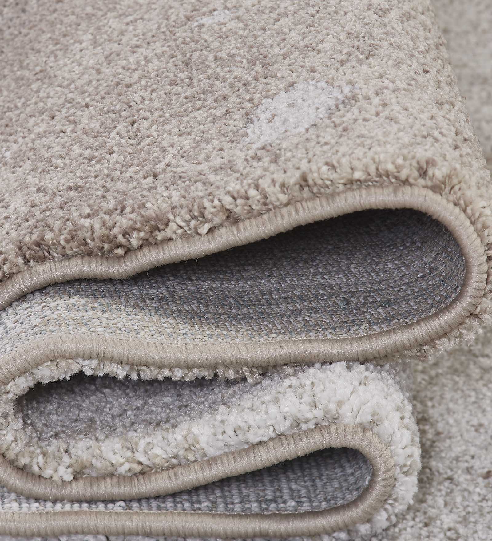 Softness Modern Abstract Carpet Beige and L.Brown