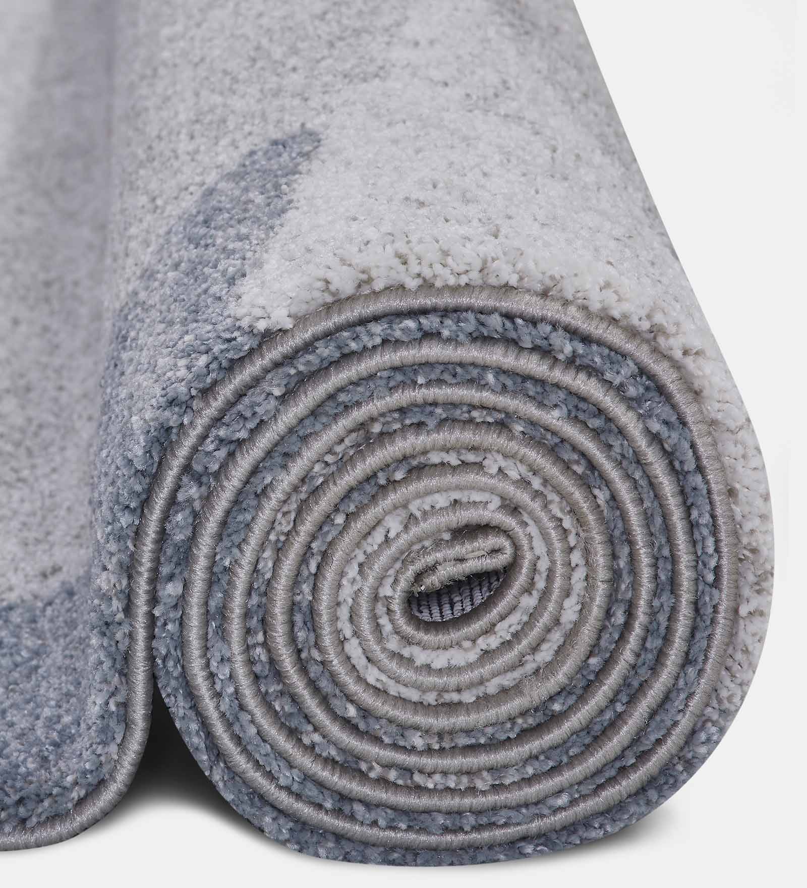 Softness Modern Abstract Carpet Teal