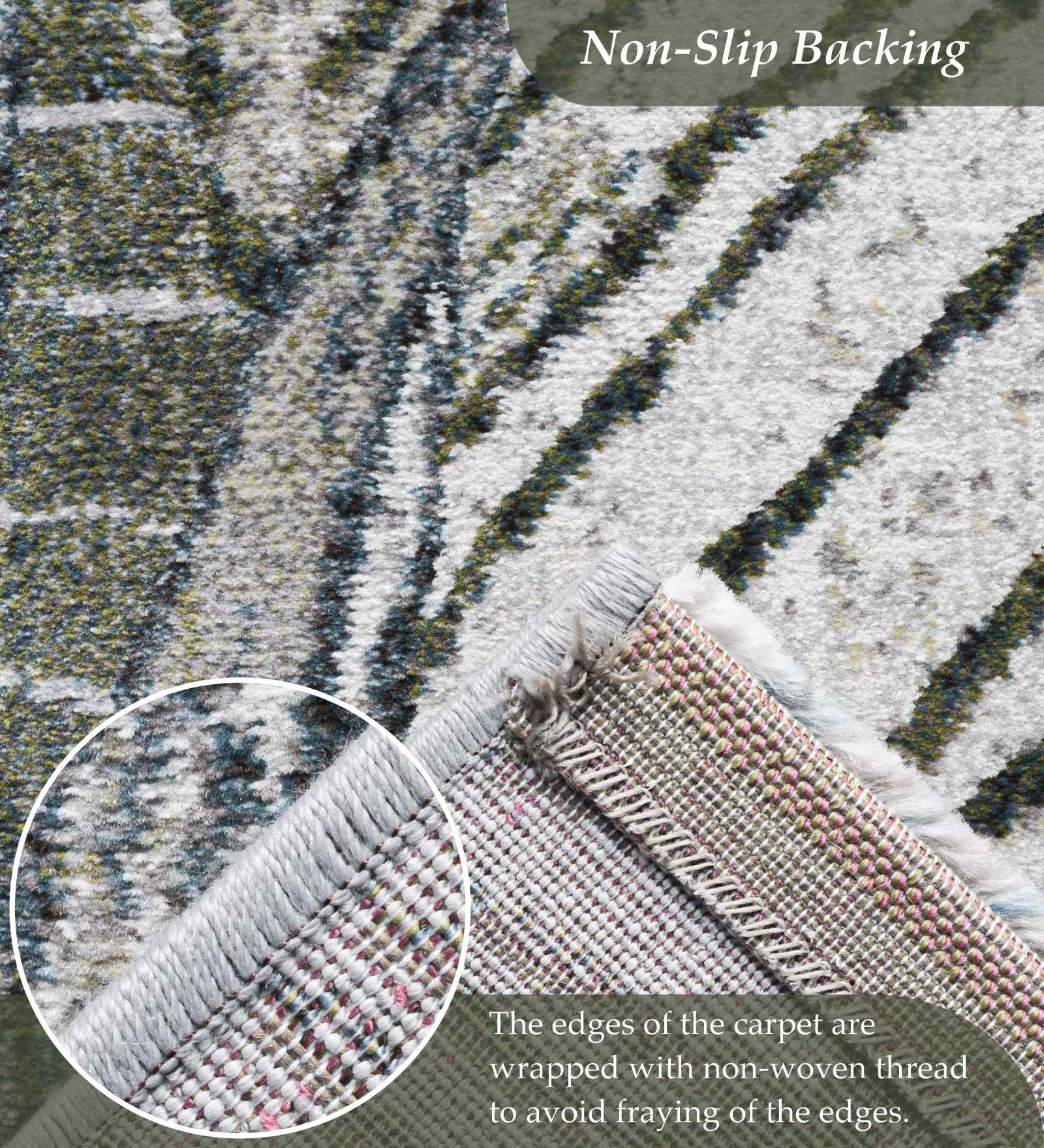 Aquarius Floral Machine Made Carpet Cream