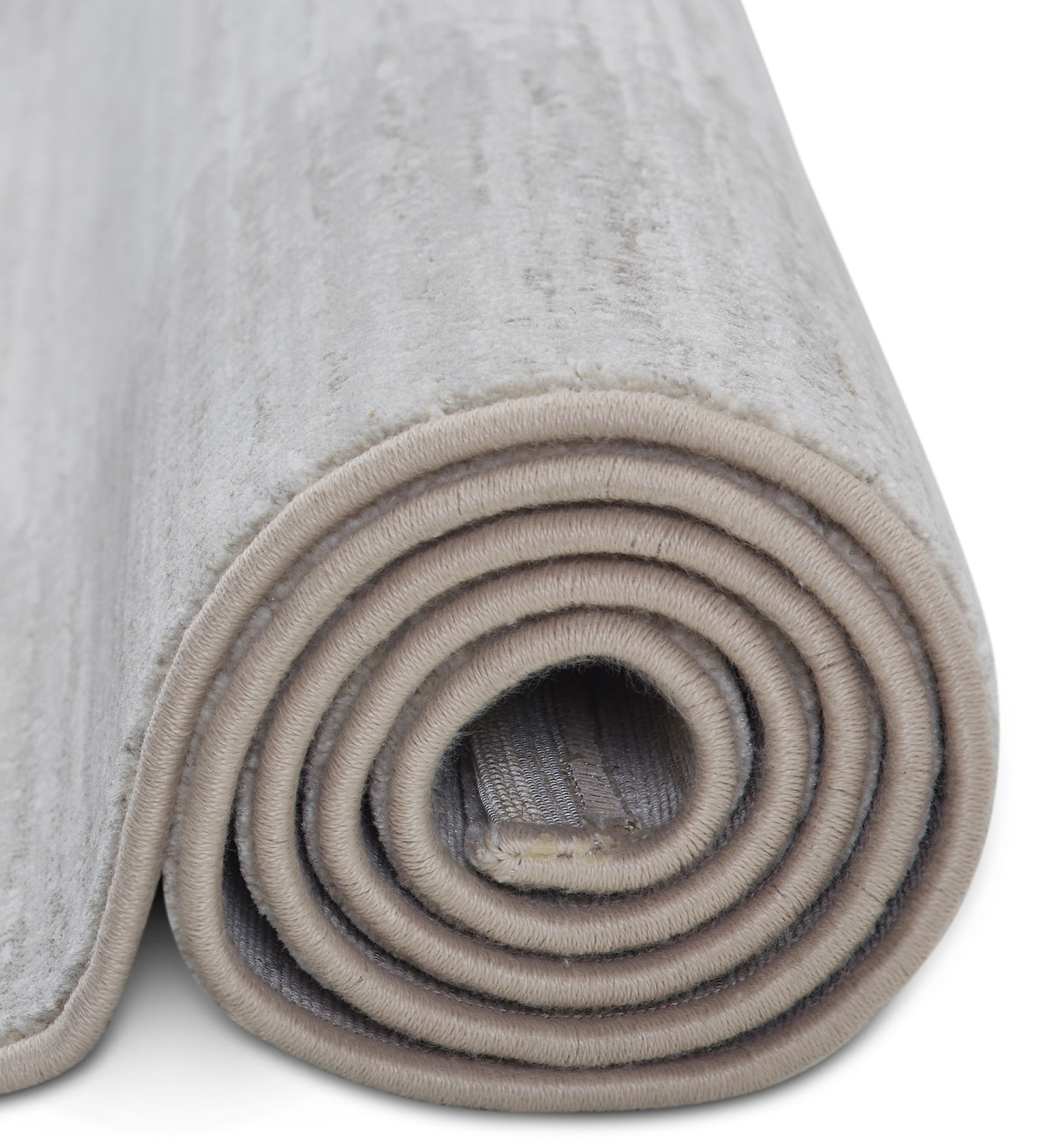 Aquarius Solid Machine Made Carpet Beige