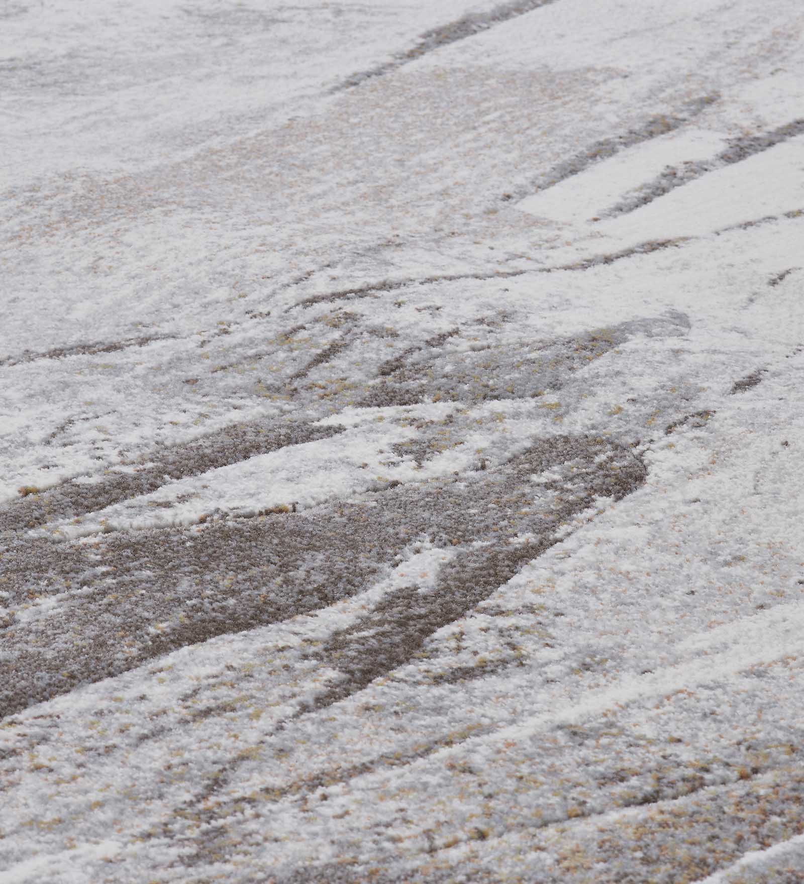 Aquarius Abstract Machine Made Carpet Cream and Rust