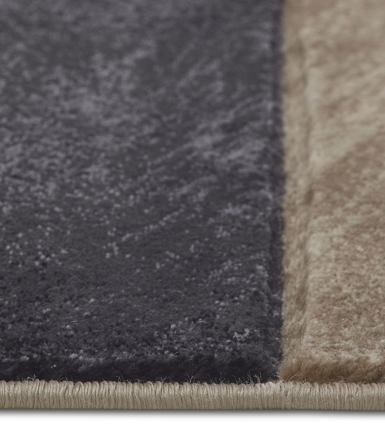 Bella Geometric Carpet Charcoal