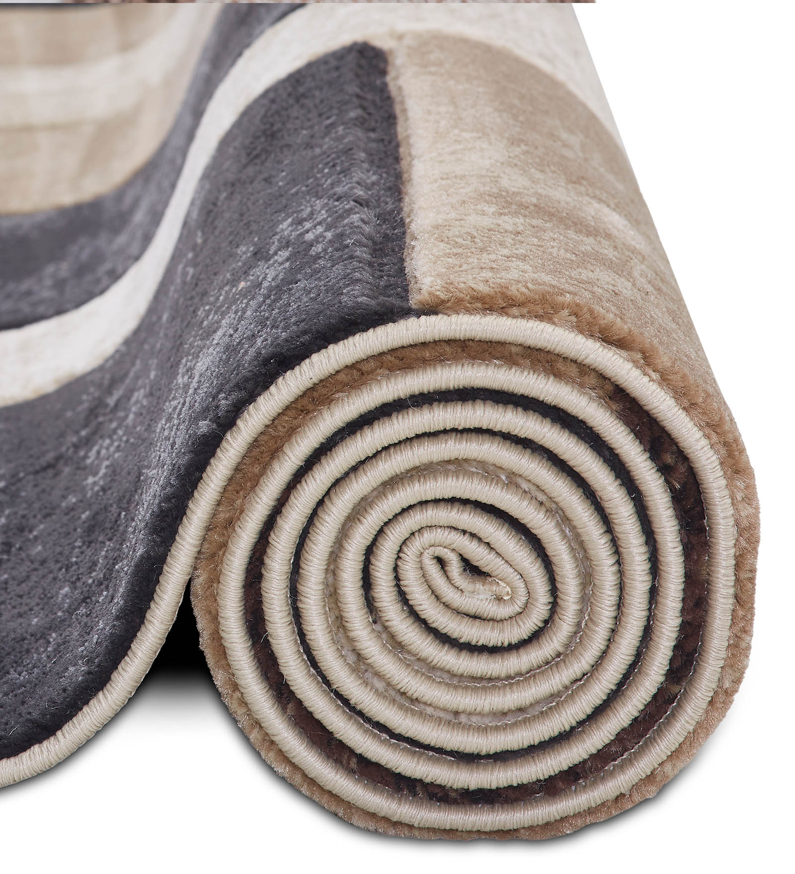 Bella Geometric Carpet Charcoal