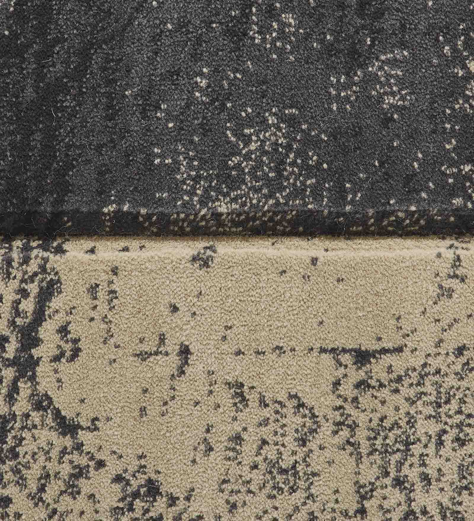 Bella Geometric Carpet D.Grey