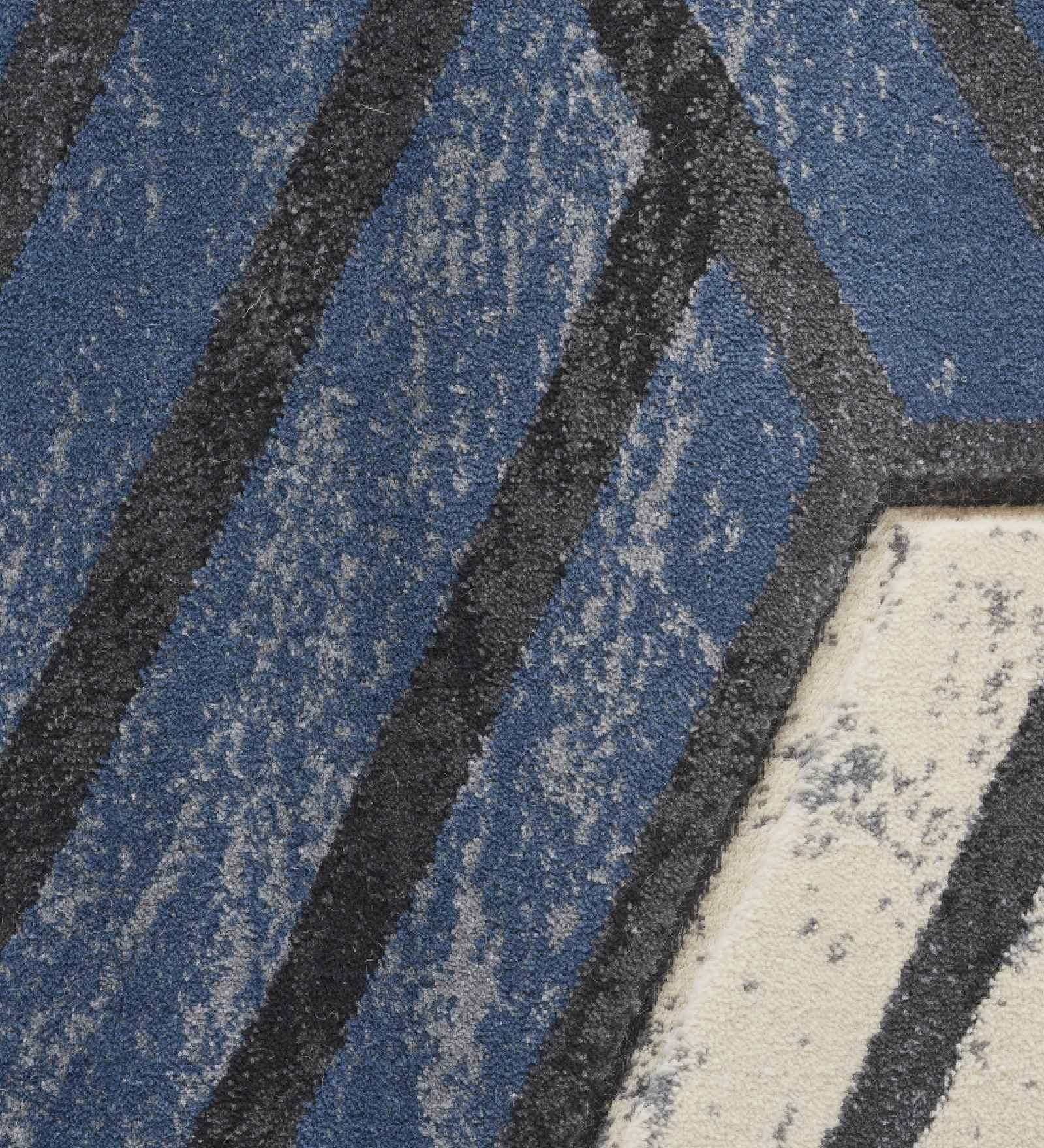 Bella Geometric Carpet Grey Cream