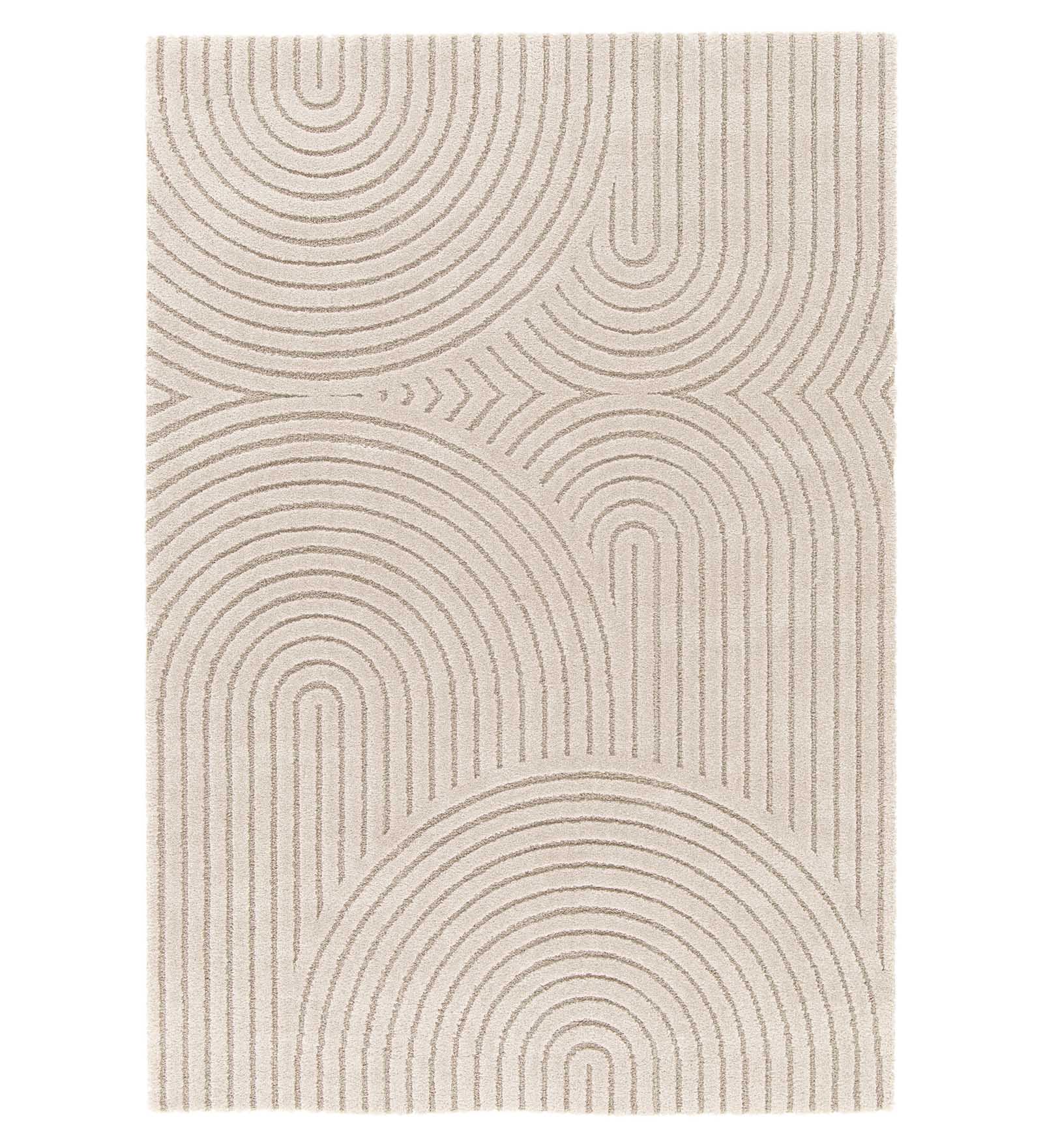 Cocoon Geometric Carpet Cream Beige
