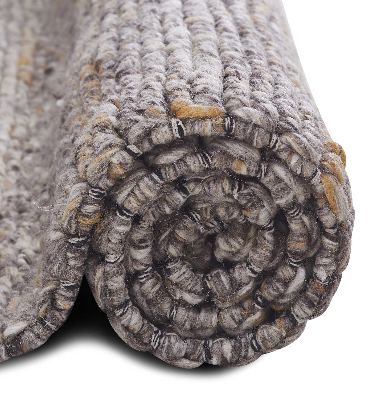 Milange 1 Solid Carpet Mustard