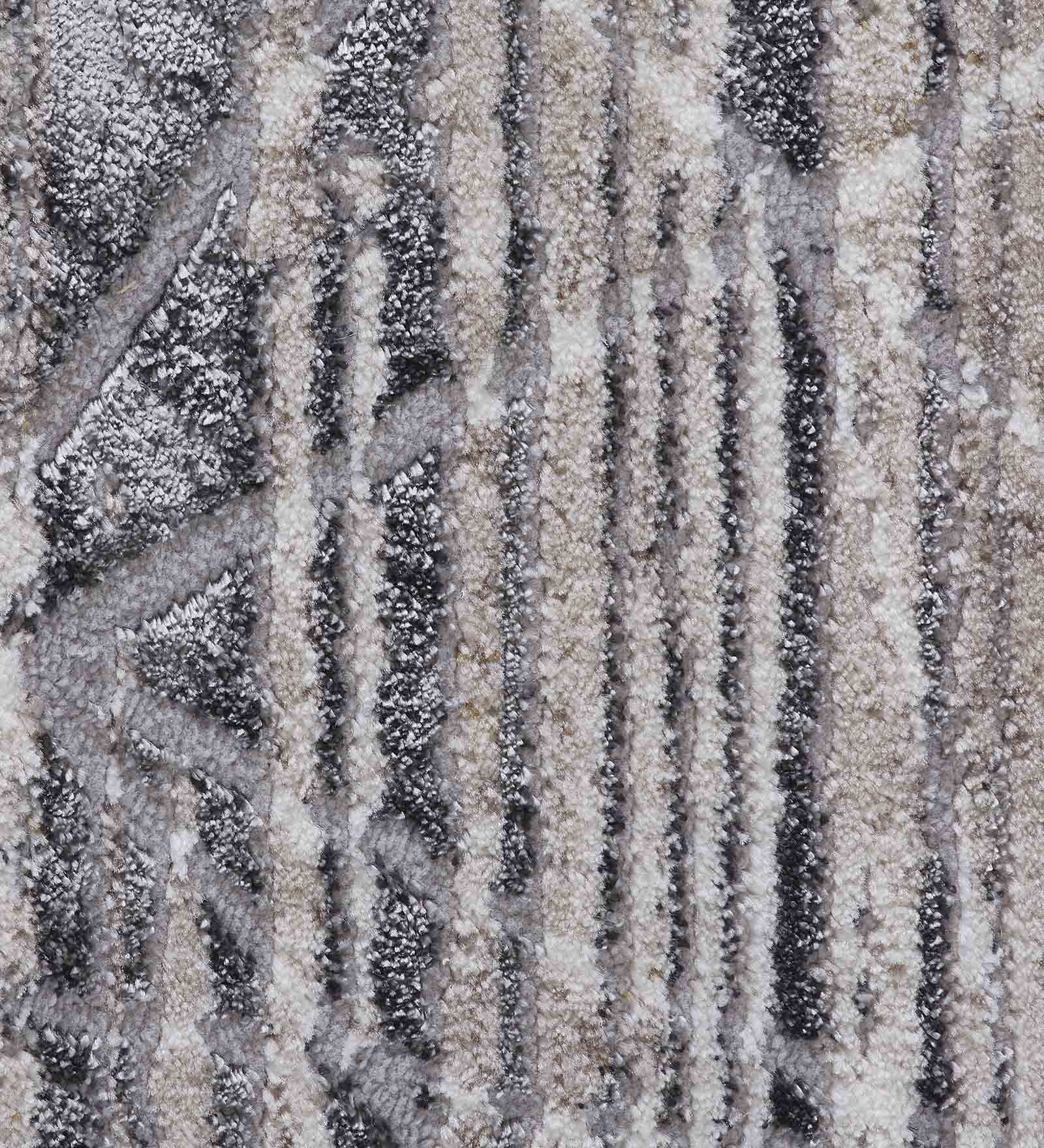 Norway Abstract Carpet Beige and Grey