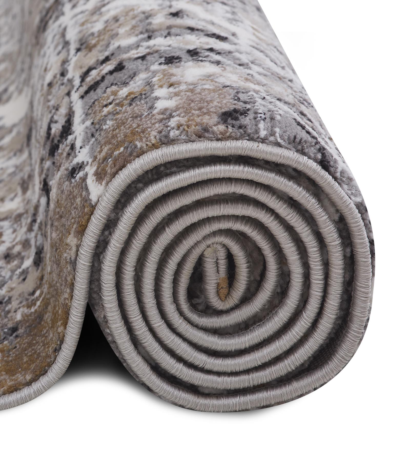 Norway Abstract Carpet Cream and Brown