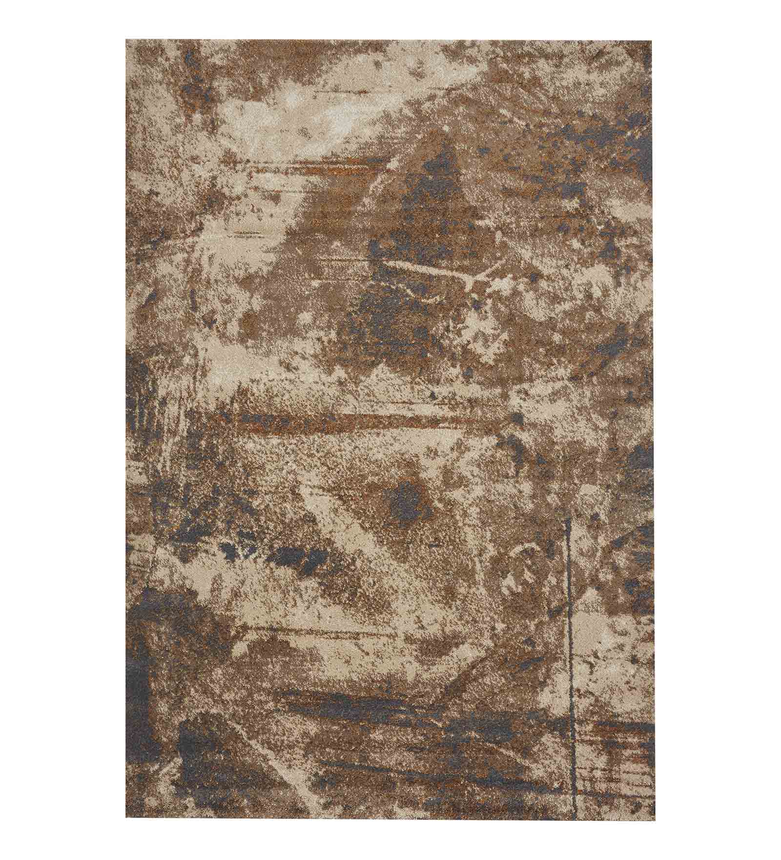 Kristy Abstract Carpet Brown Beige