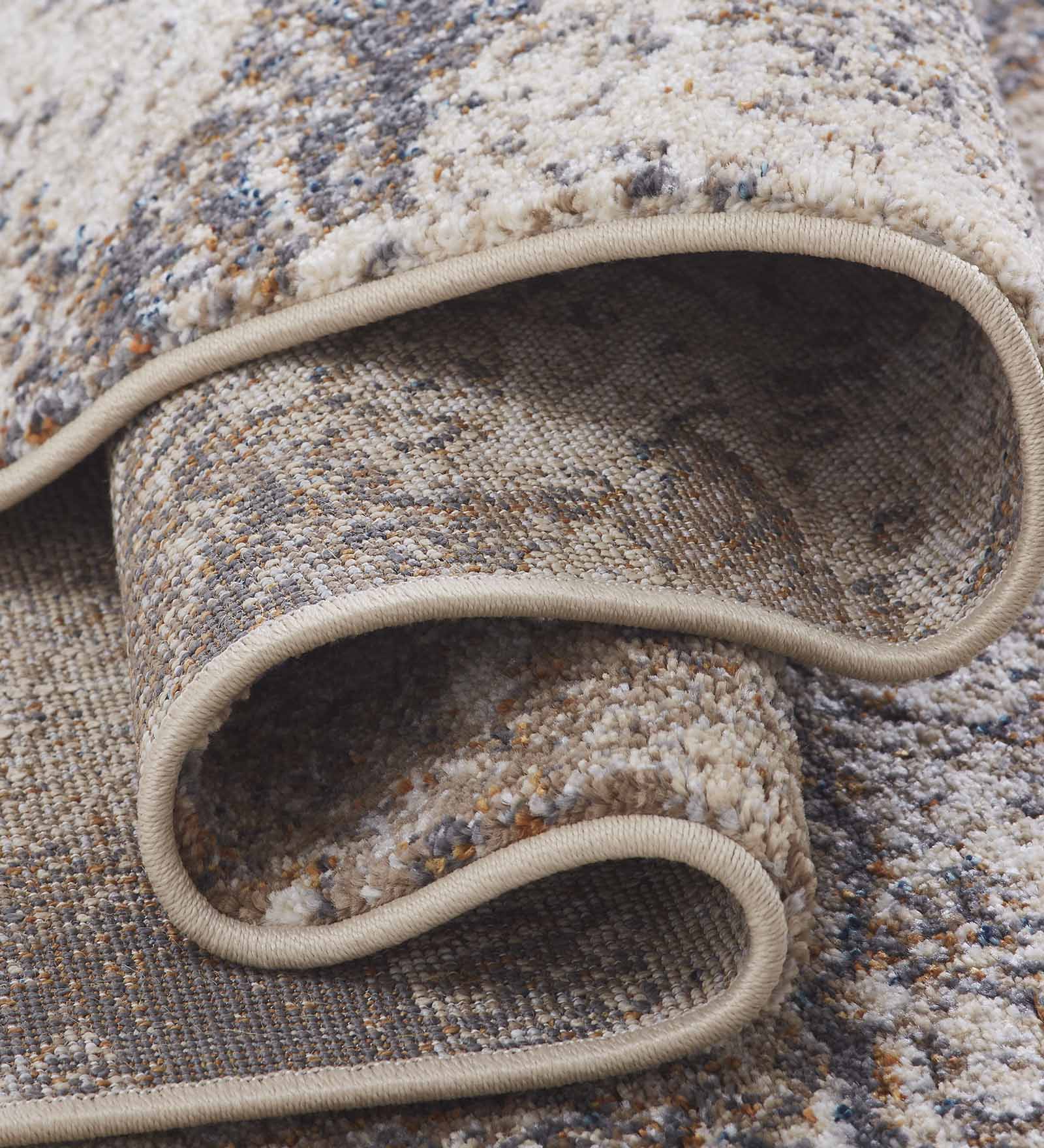 Kristy Abstract Carpet Beige Brown