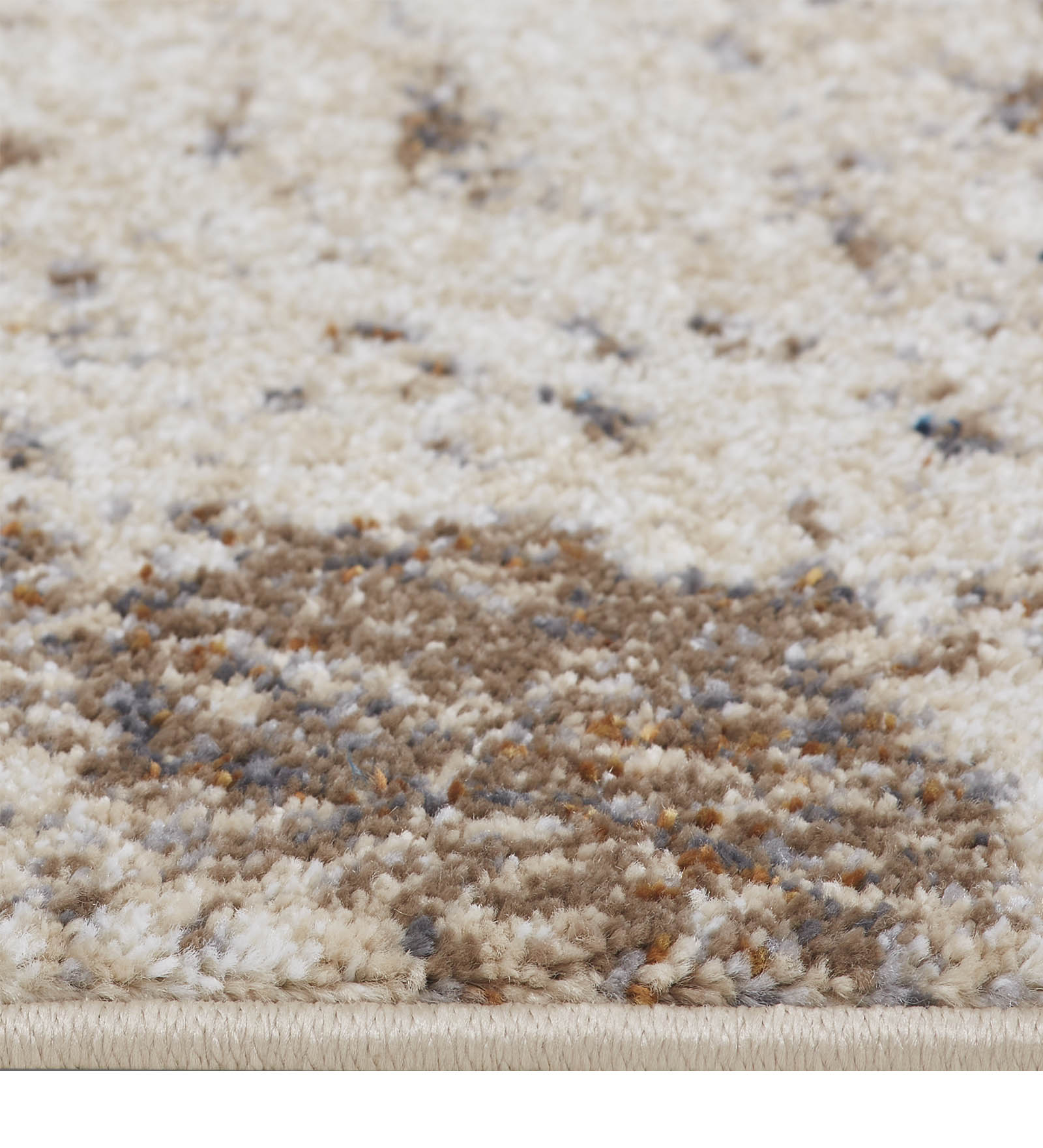 Kristy Abstract Carpet Beige Brown