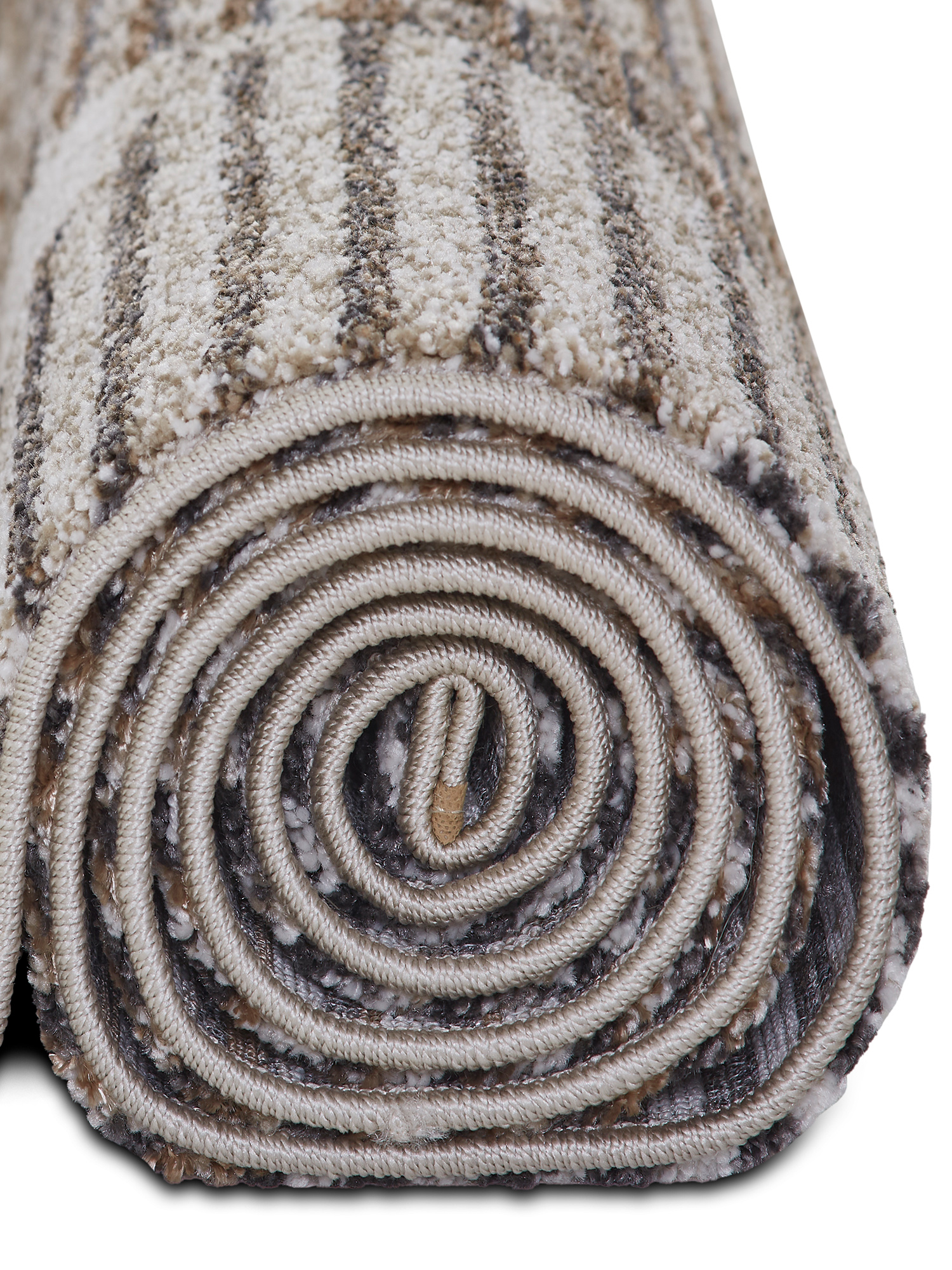 Malaga Geometric Carpet L.Brown