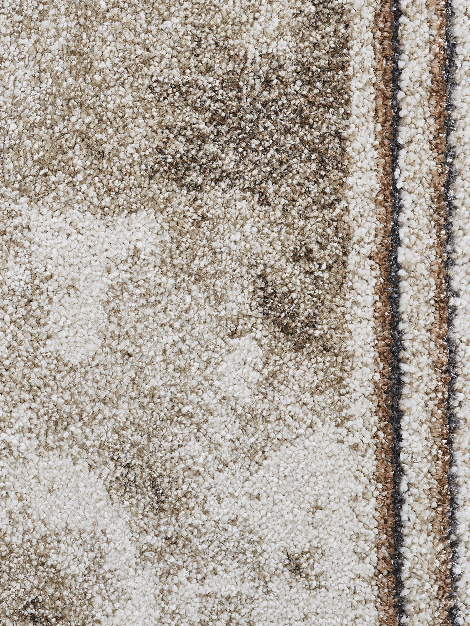 Malaga Geometric Carpet L.Brown