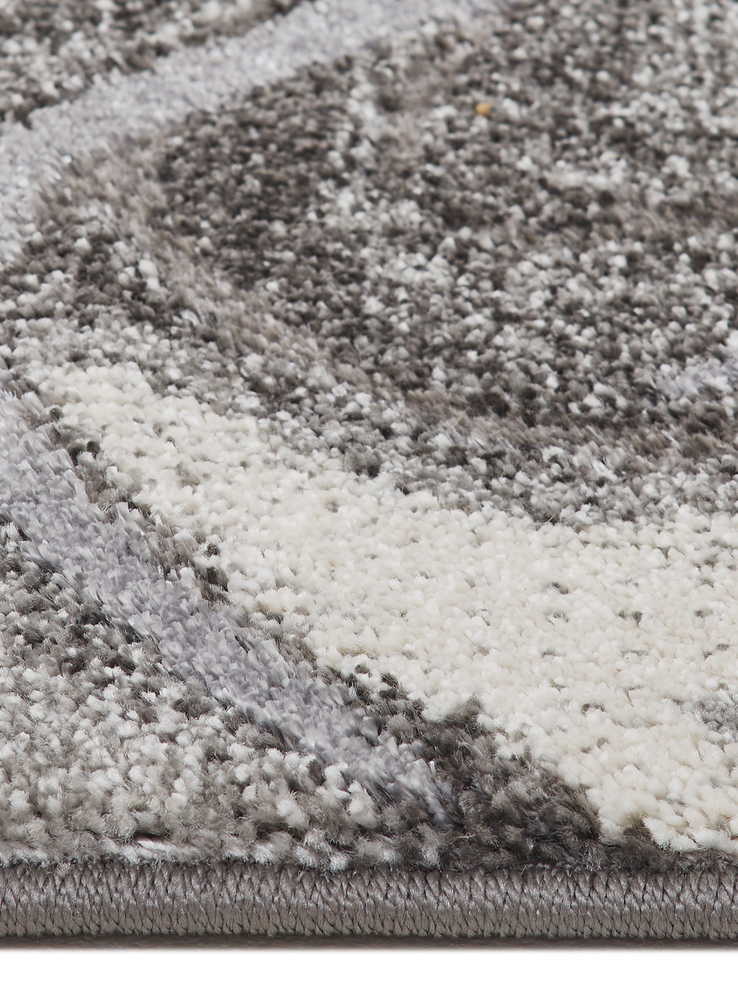 Malaga Abstract Carpet L.Grey