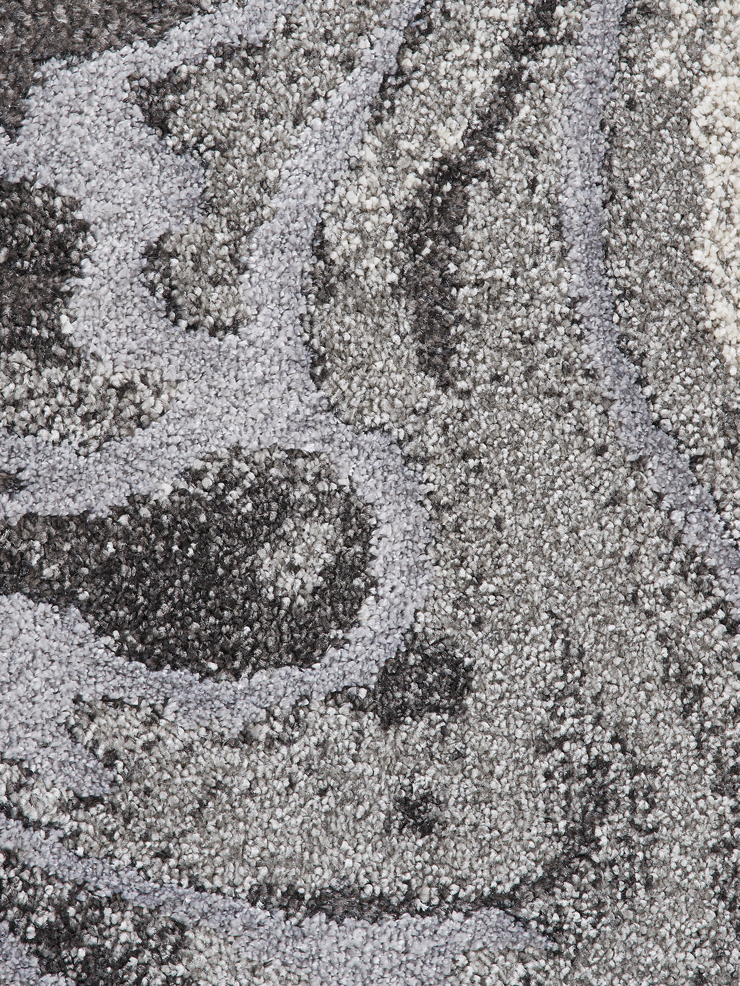 Malaga Abstract Carpet L.Grey