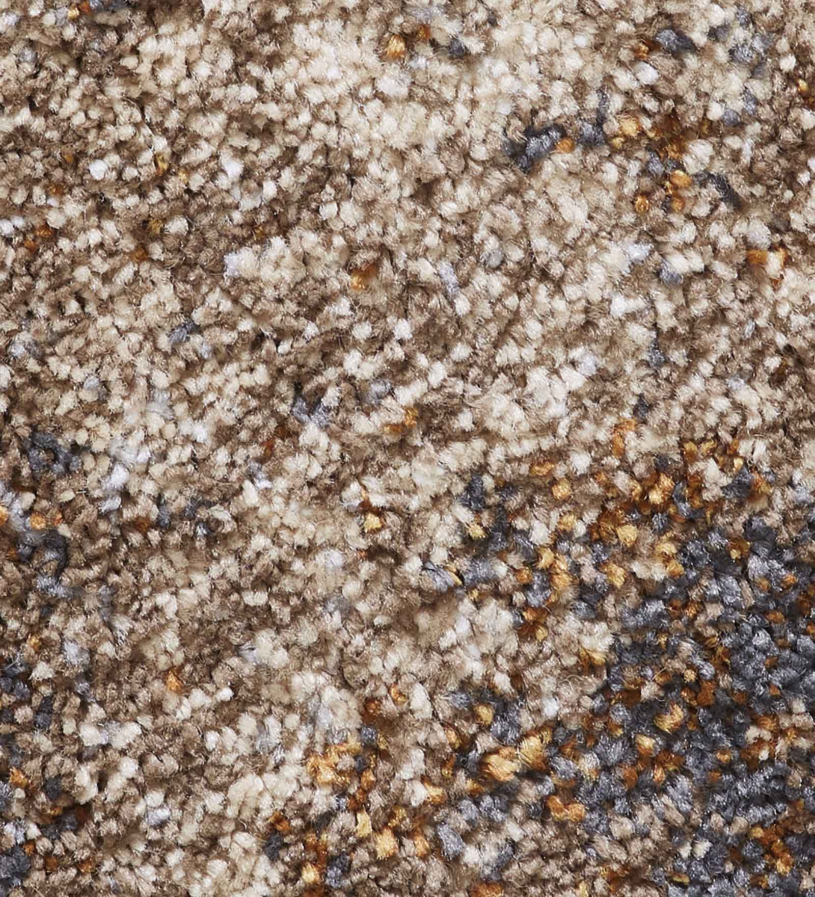 Omaxe Abstract Carpet Brown and L.Beige